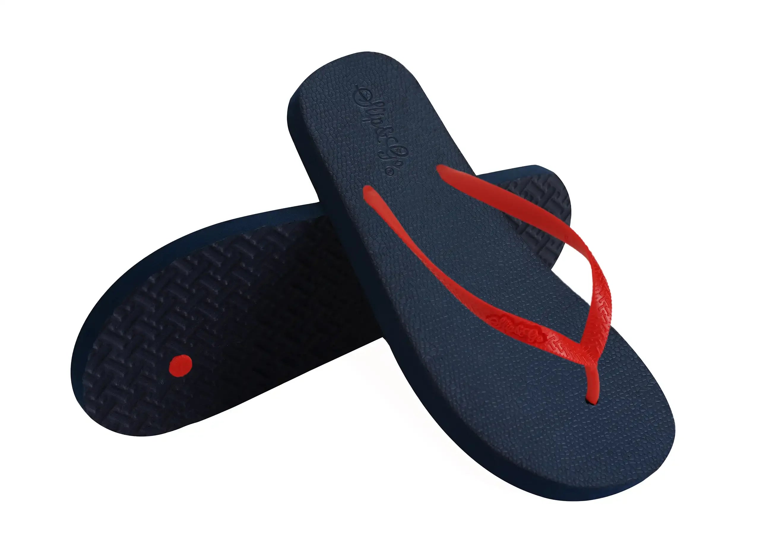 Slip&Go - Deep Navy Blue Premium Kids Comfort Slipper 23