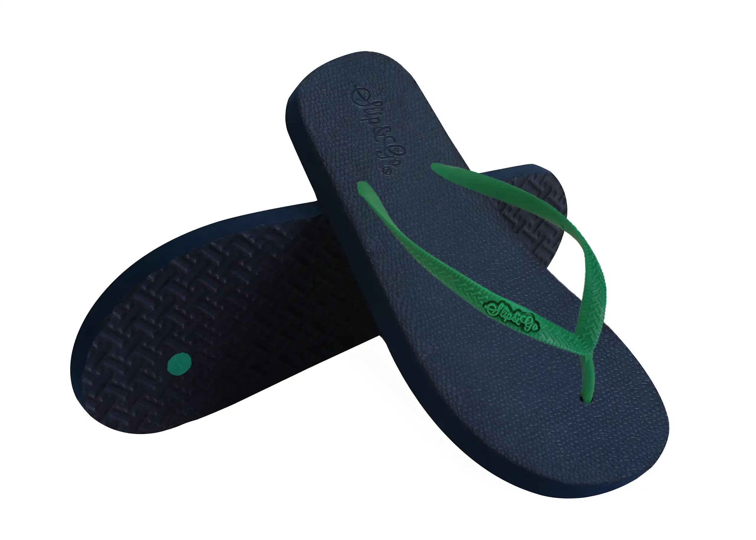 Slip&Go - Deep Navy Blue Premium Men’s Comfort Slipper 28