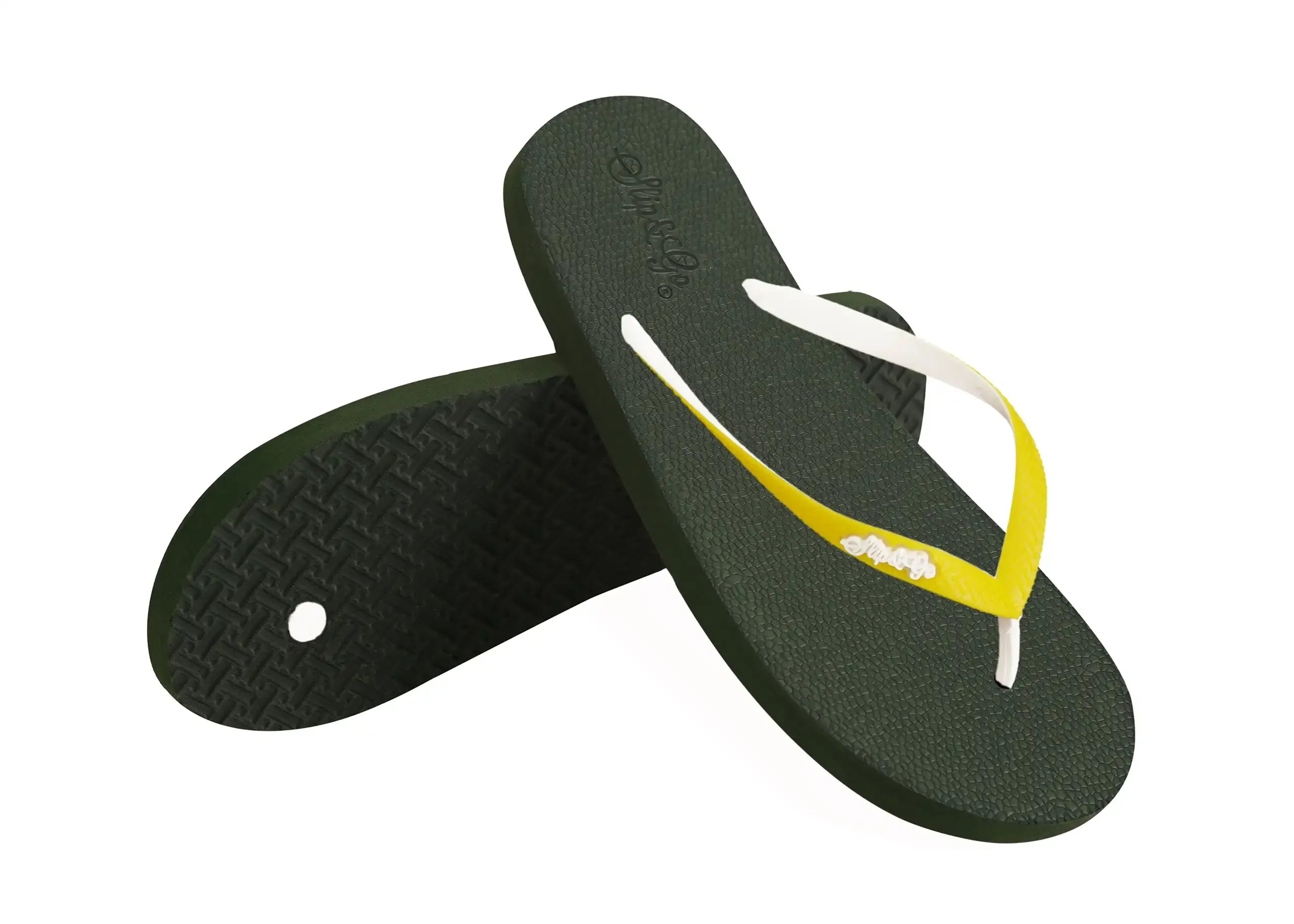 Slip&Go - Natural Olive Green Premium Kids Comfort Slipper 9