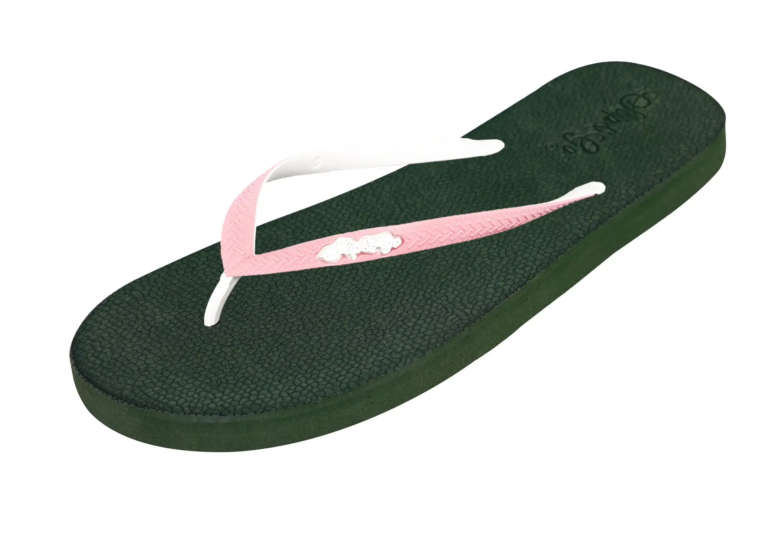 Slip&Go - Natural Olive Green Premium Kids Comfort Slipper 69