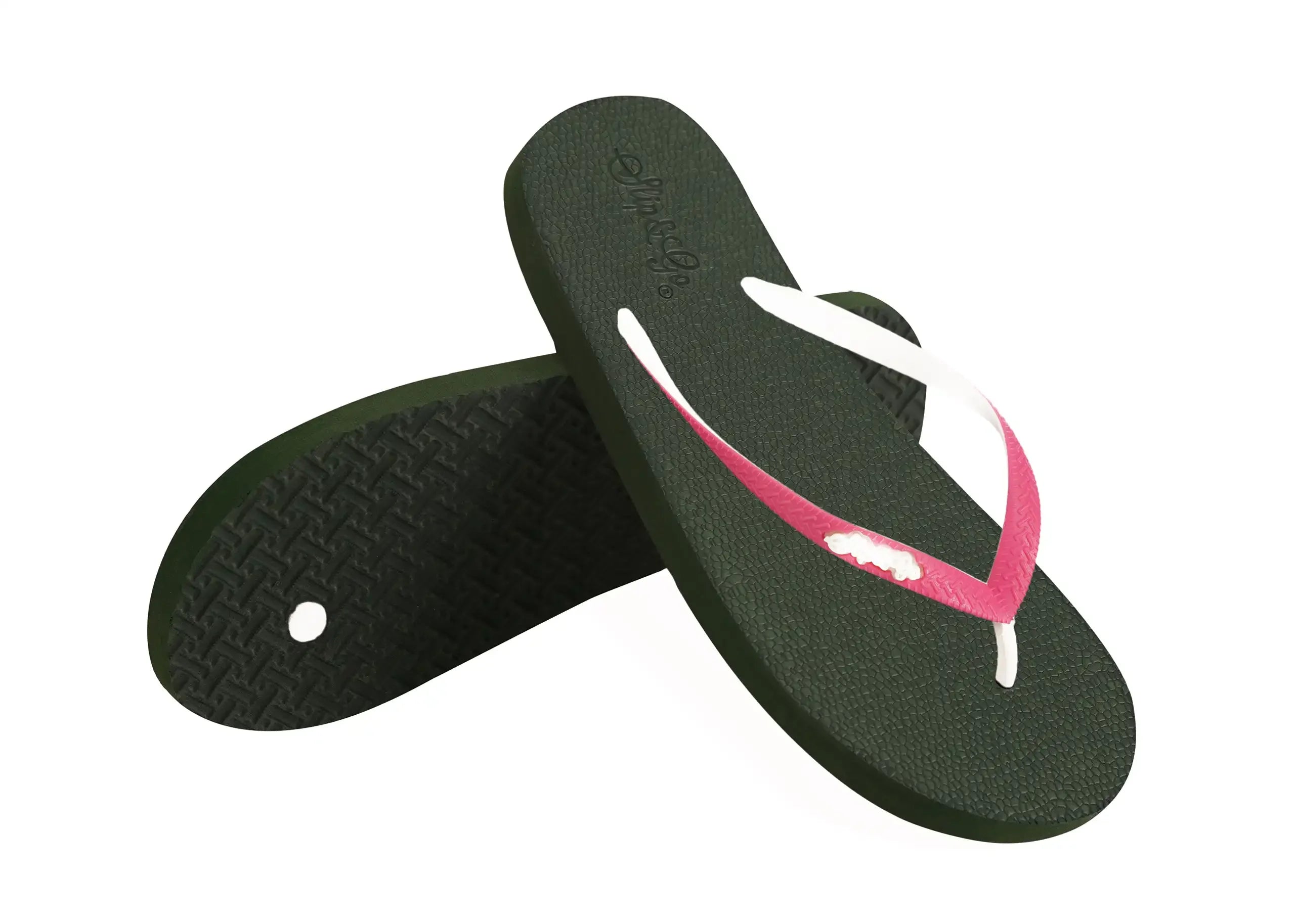 Slip&Go - Natural Olive Green Premium Kids Comfort Slipper 75