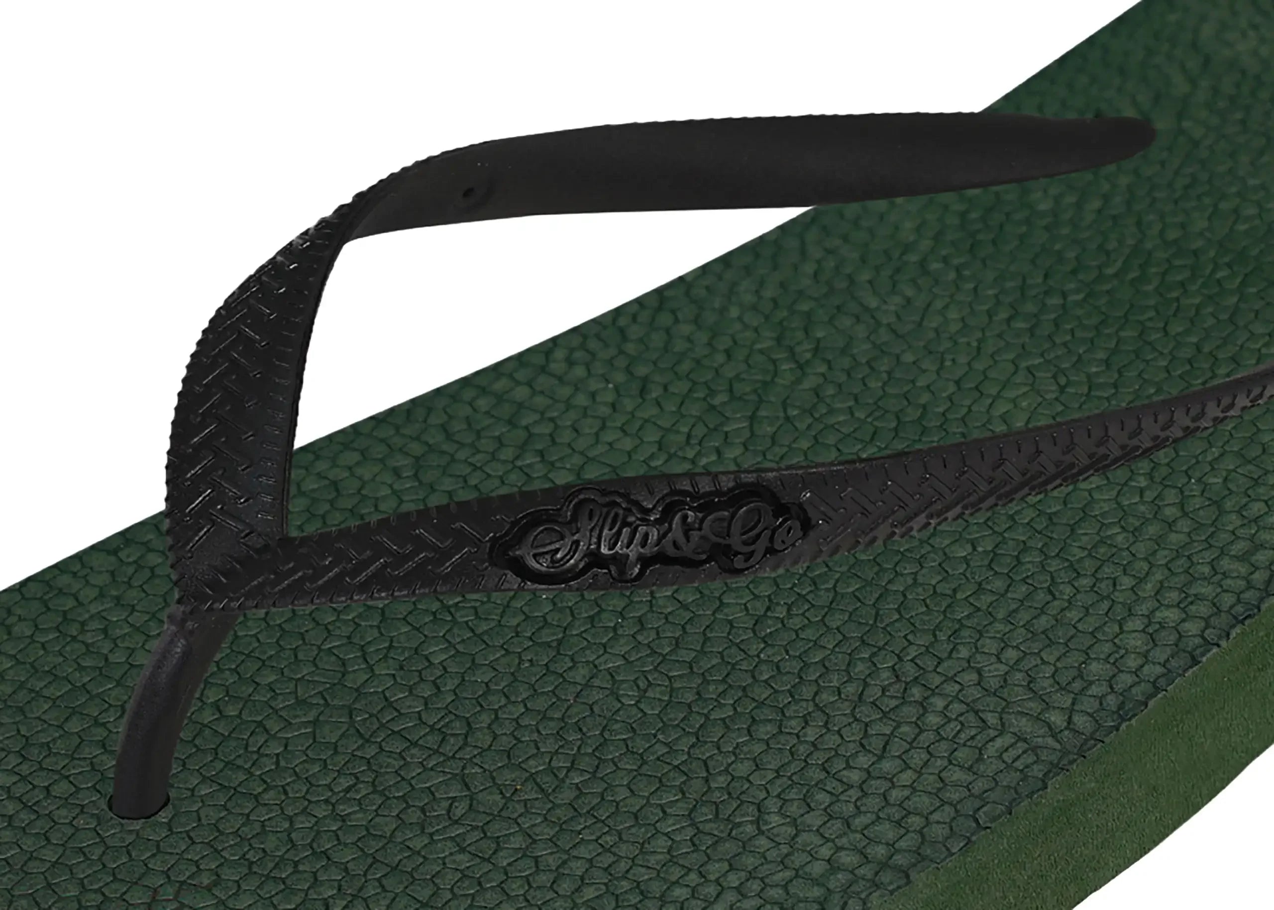 Slip&Go - Natural Olive Green Premium Kids Comfort Slipper 32