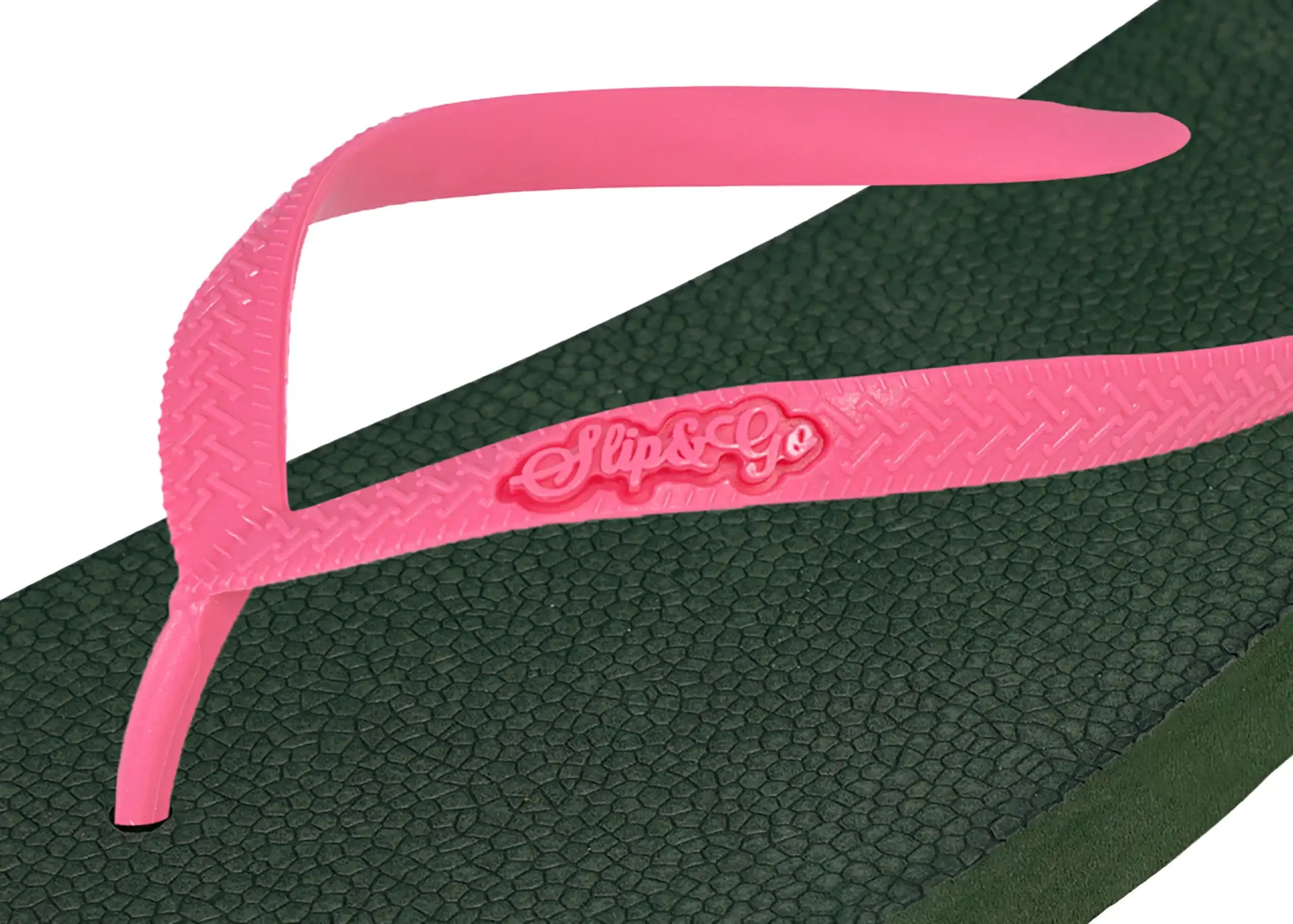 Slip&Go - Natural Olive Green Premium Kids Comfort Slipper 82