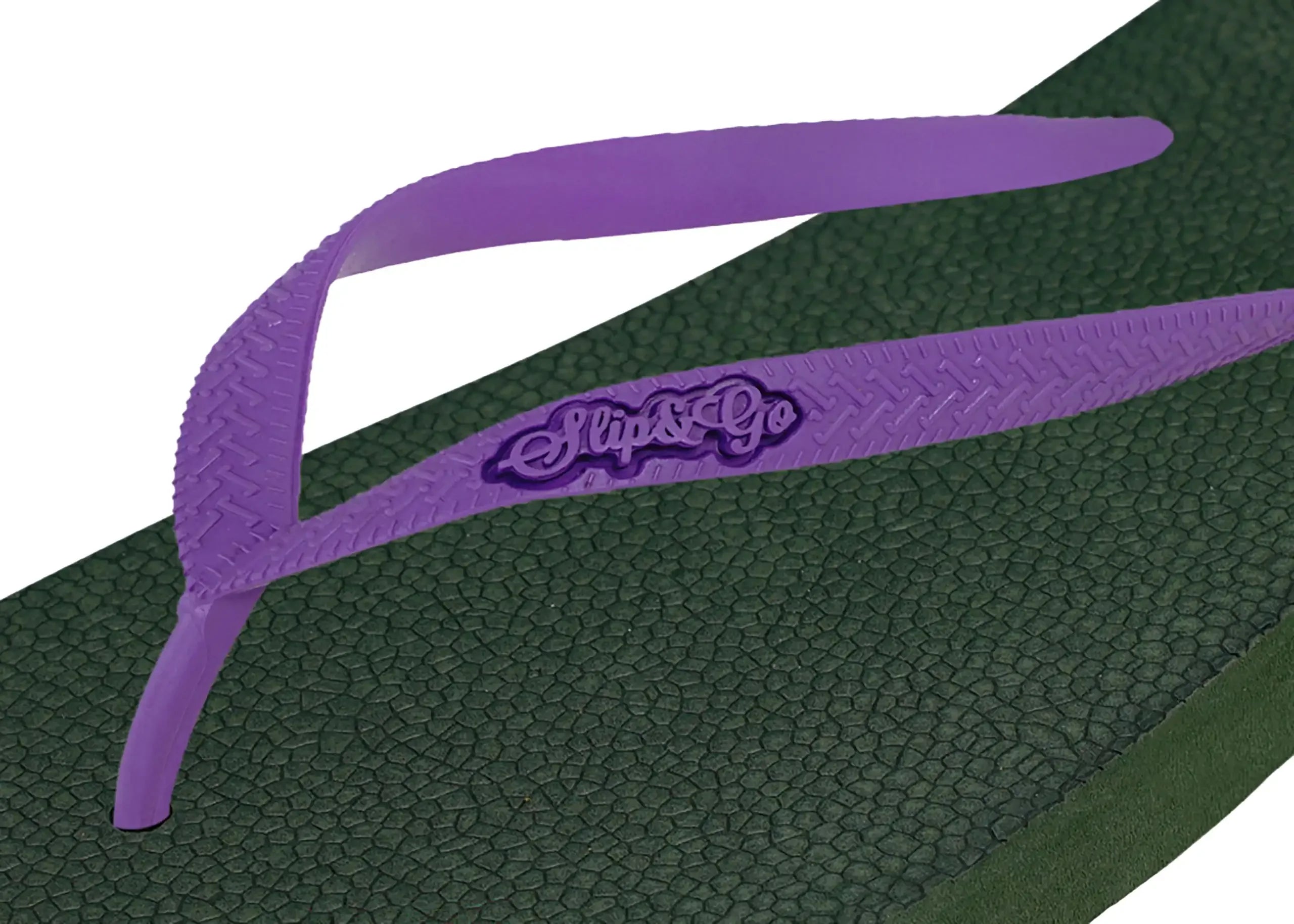 Slip&Go - Natural Olive Green Premium Kids Comfort Slipper 57