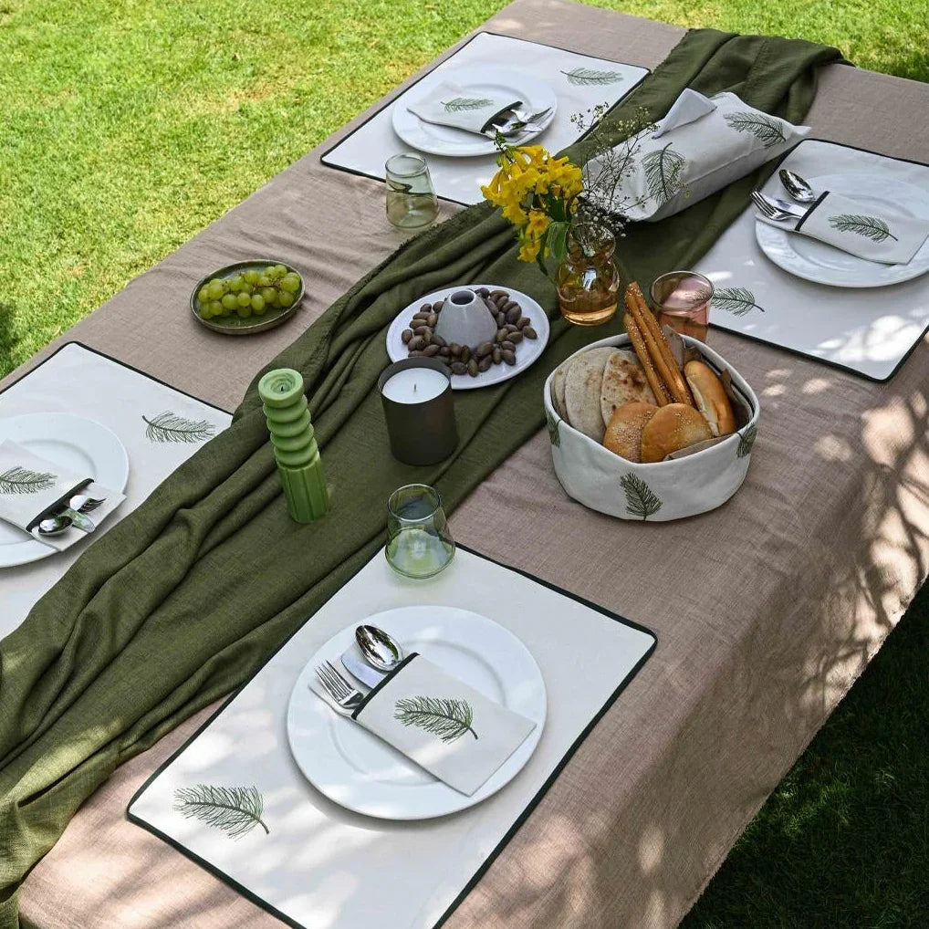 Spring Leaf Placemats Set - Ticas