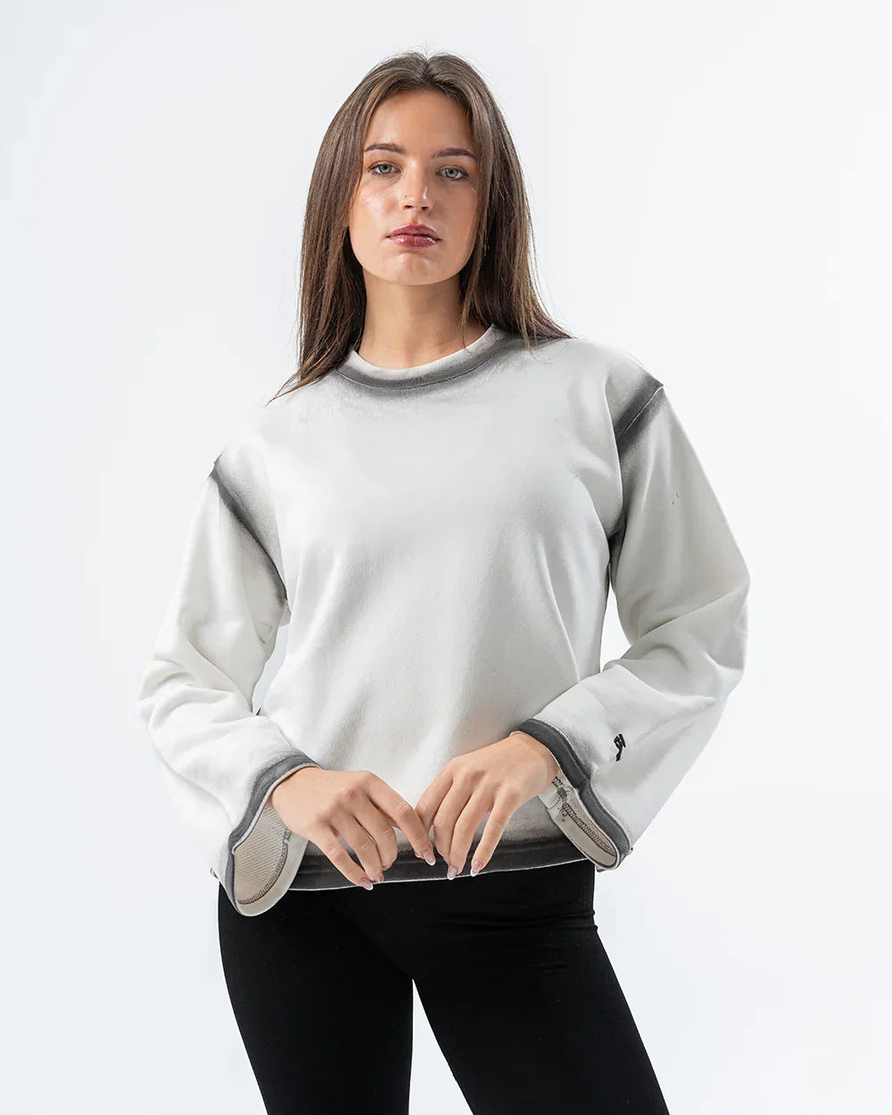 Bfeerce - Stone Wash Sweatshirt Women 2