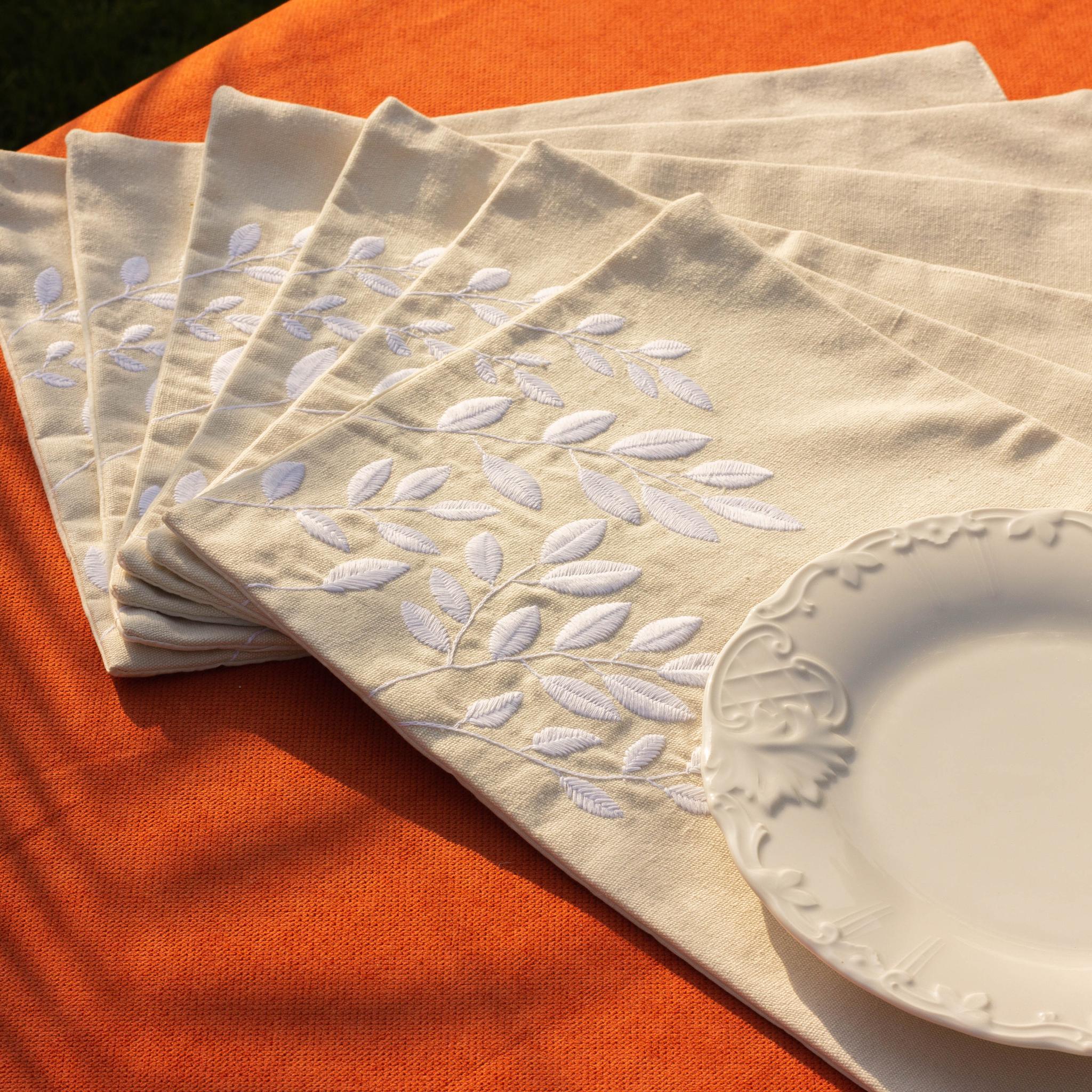 Summer Leaves Placemats Set - Ticas