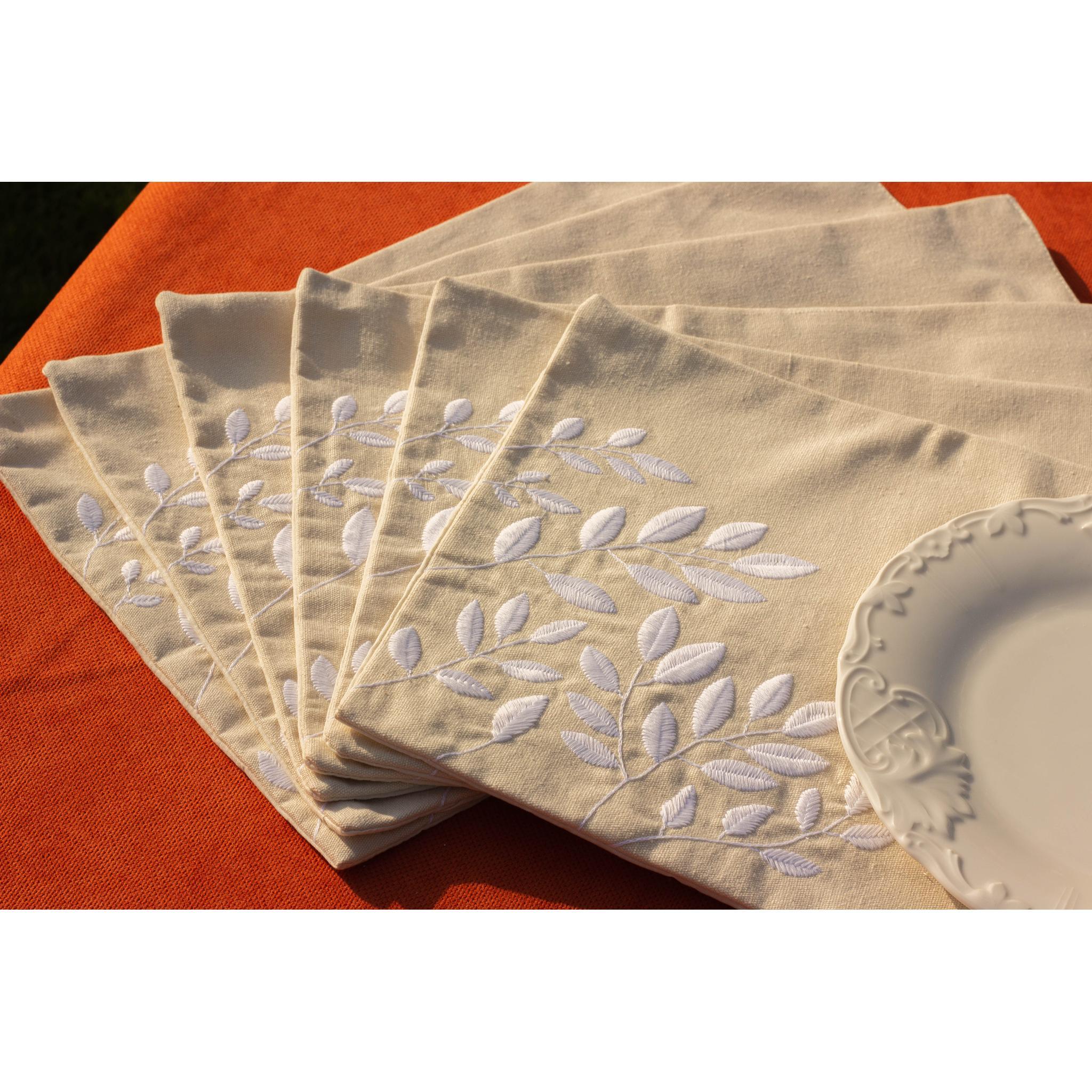 Summer Leaves Placemats Set - Ticas