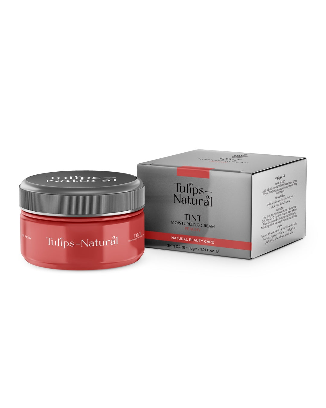 Tulips Natural Beauty Care - Peachy Tint Moisturizing Cream 1