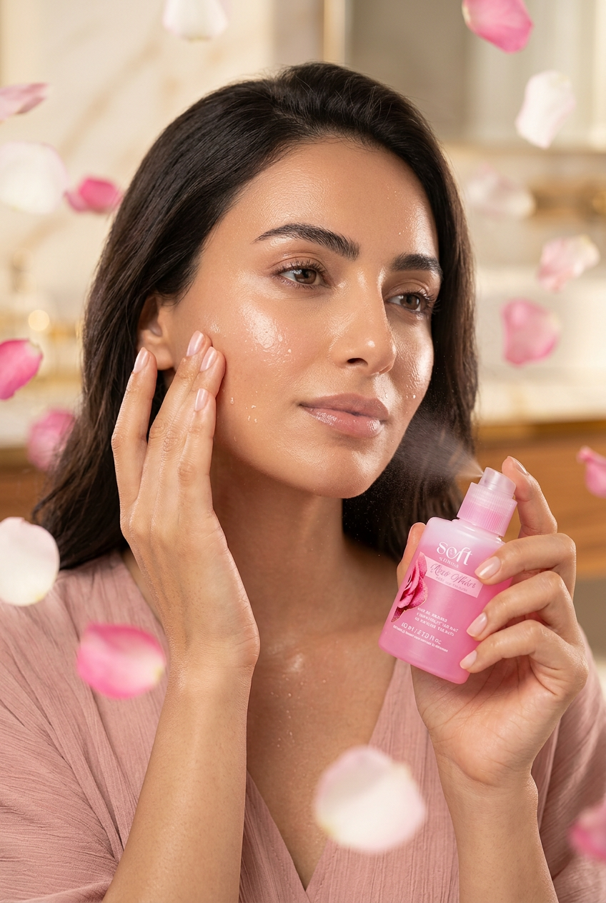 YASMINA Soft Tonice Eau De Rose 60 ML - Yasmina