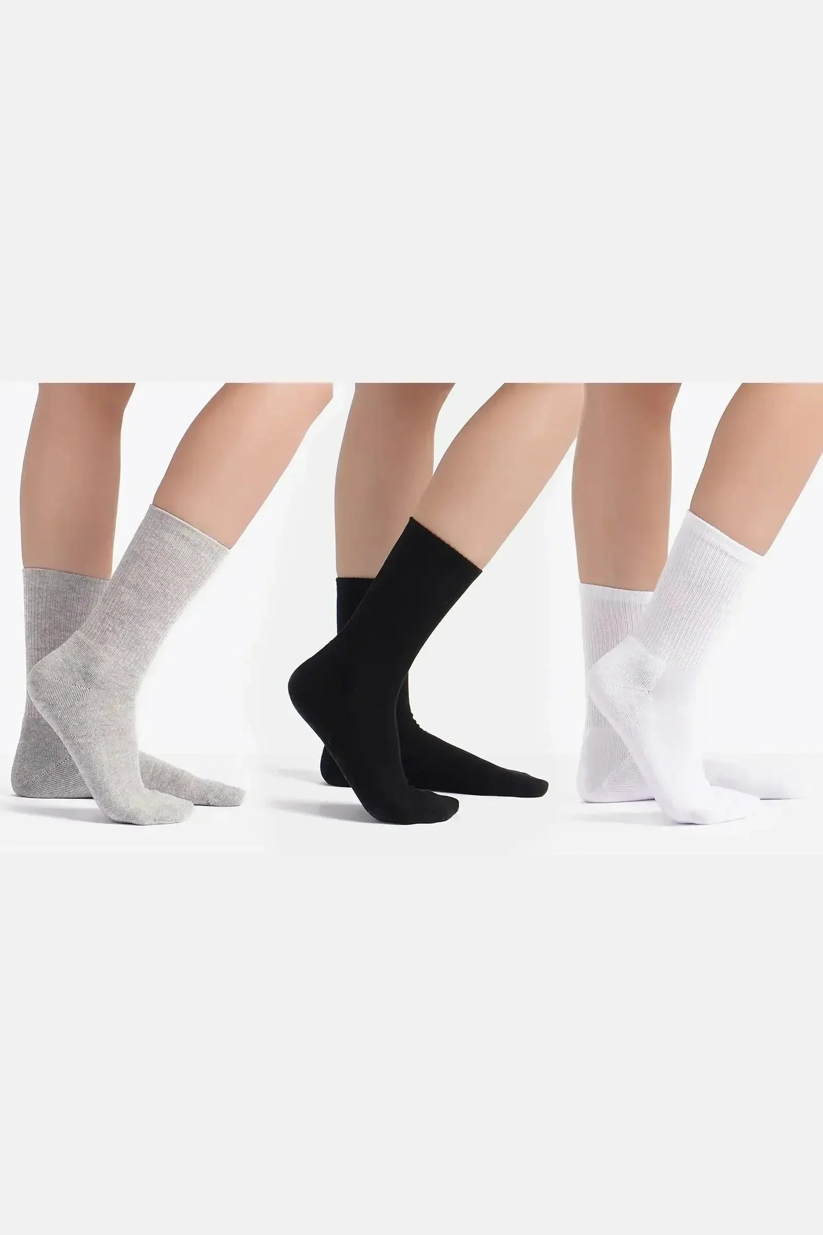 Carina - Heather Mid-Calf Socks 5