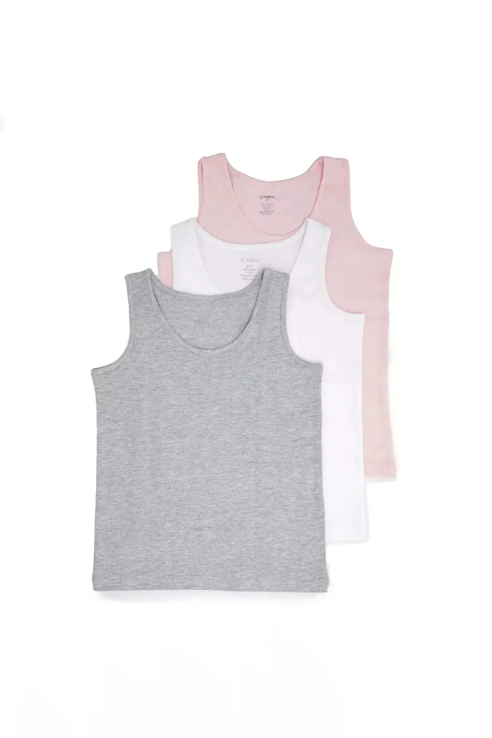 Carina - Pack of 3 Girly Basic Top 8