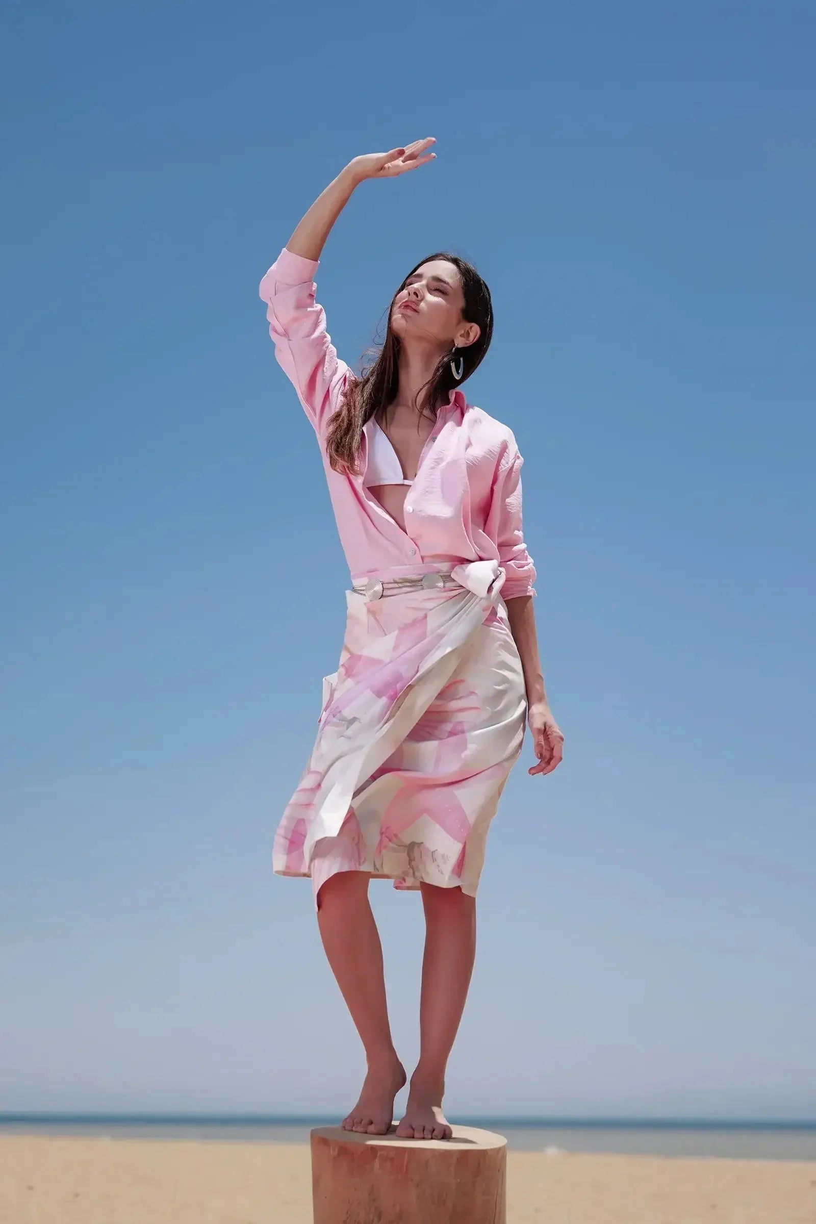 Carina - Seashell Beach Sarong Wrap 1