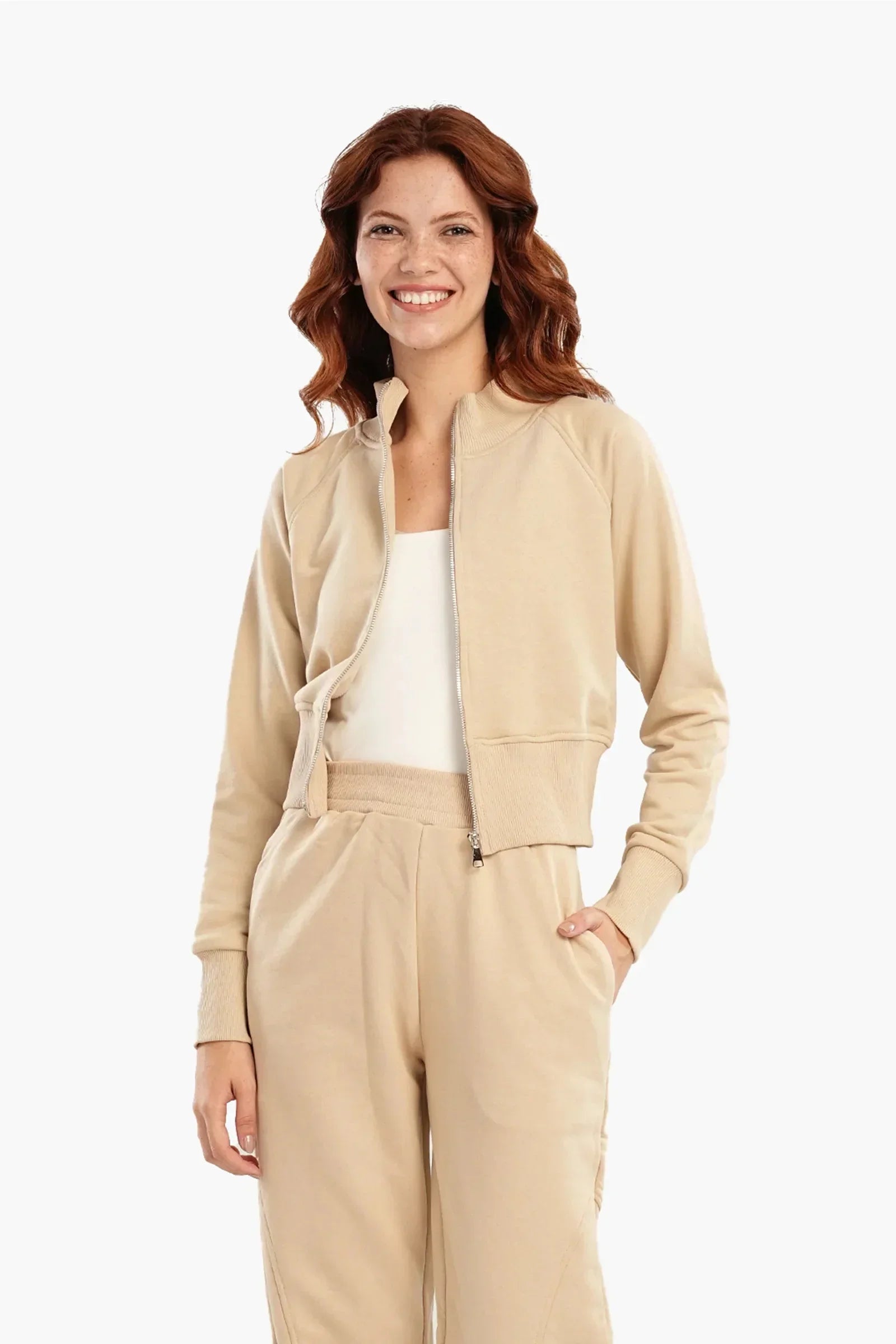 Carina - Lounge Jacket with Wide Hem 1