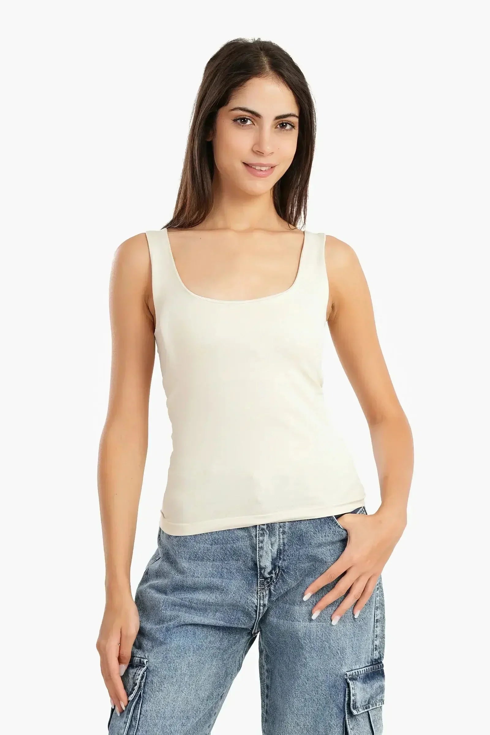 Carina - Padded Slim Fit Top 7