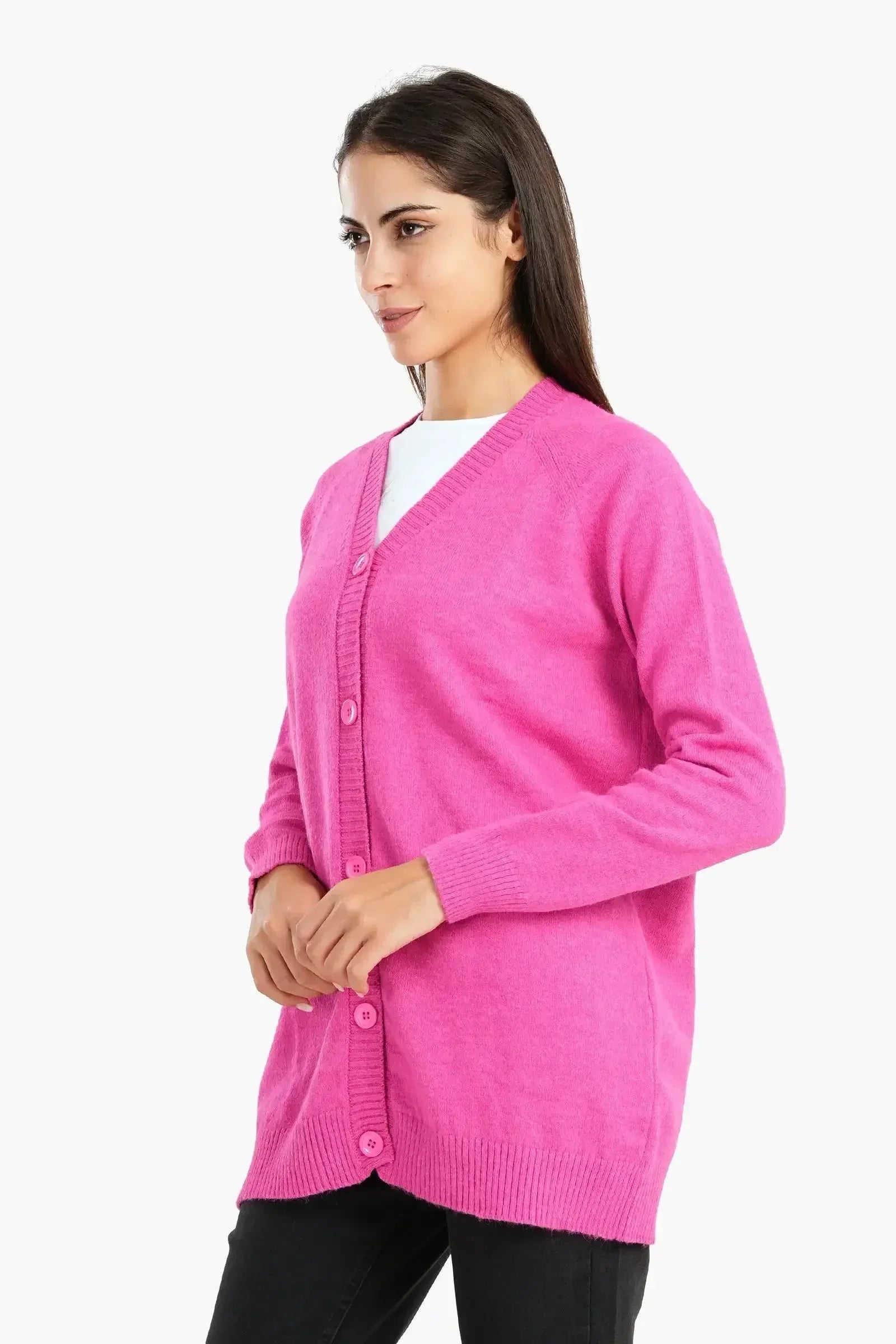 Carina - Cardigan with Button Closure 5