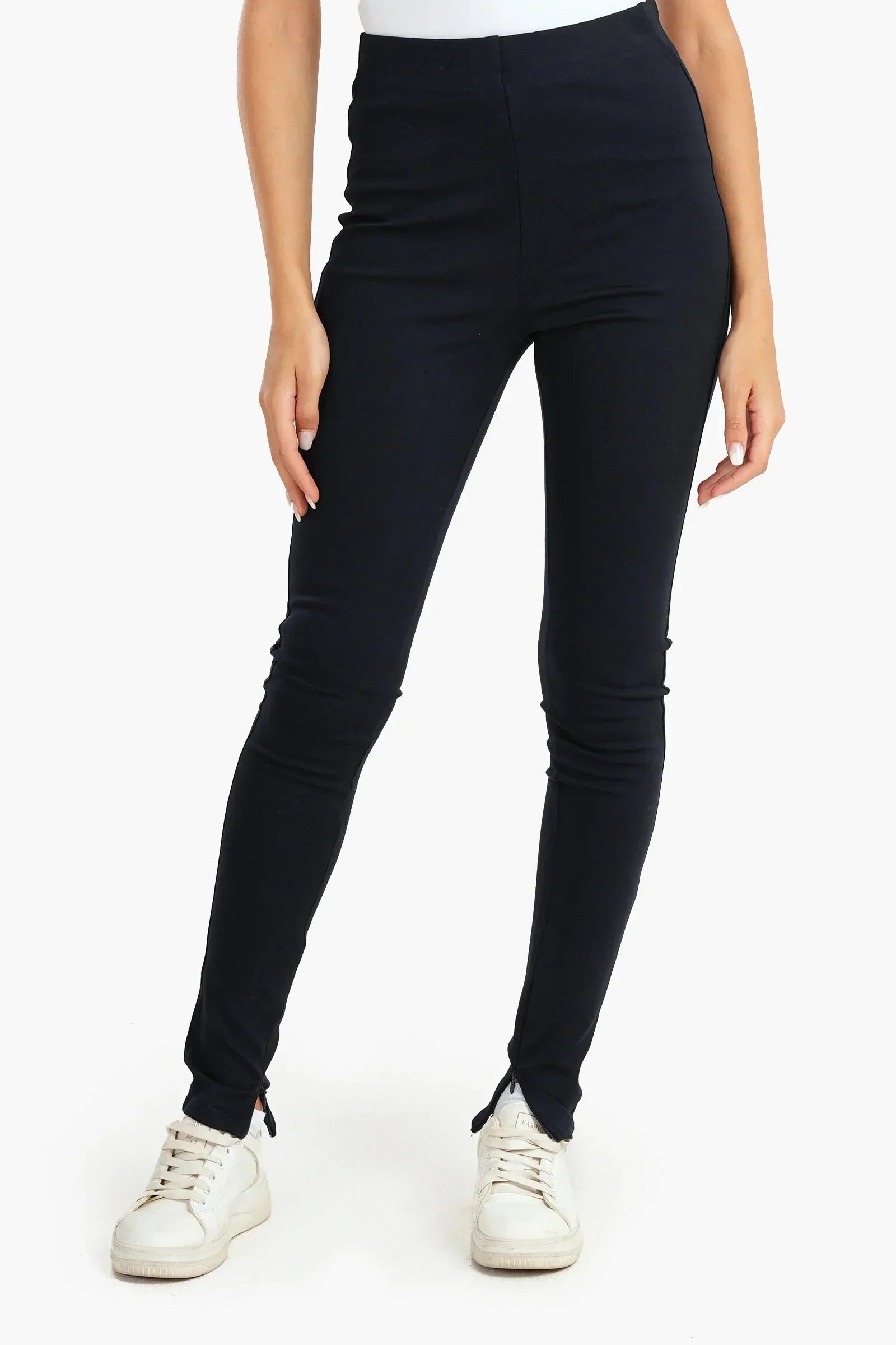 Carina - Leggings with Zipper Slits 2
