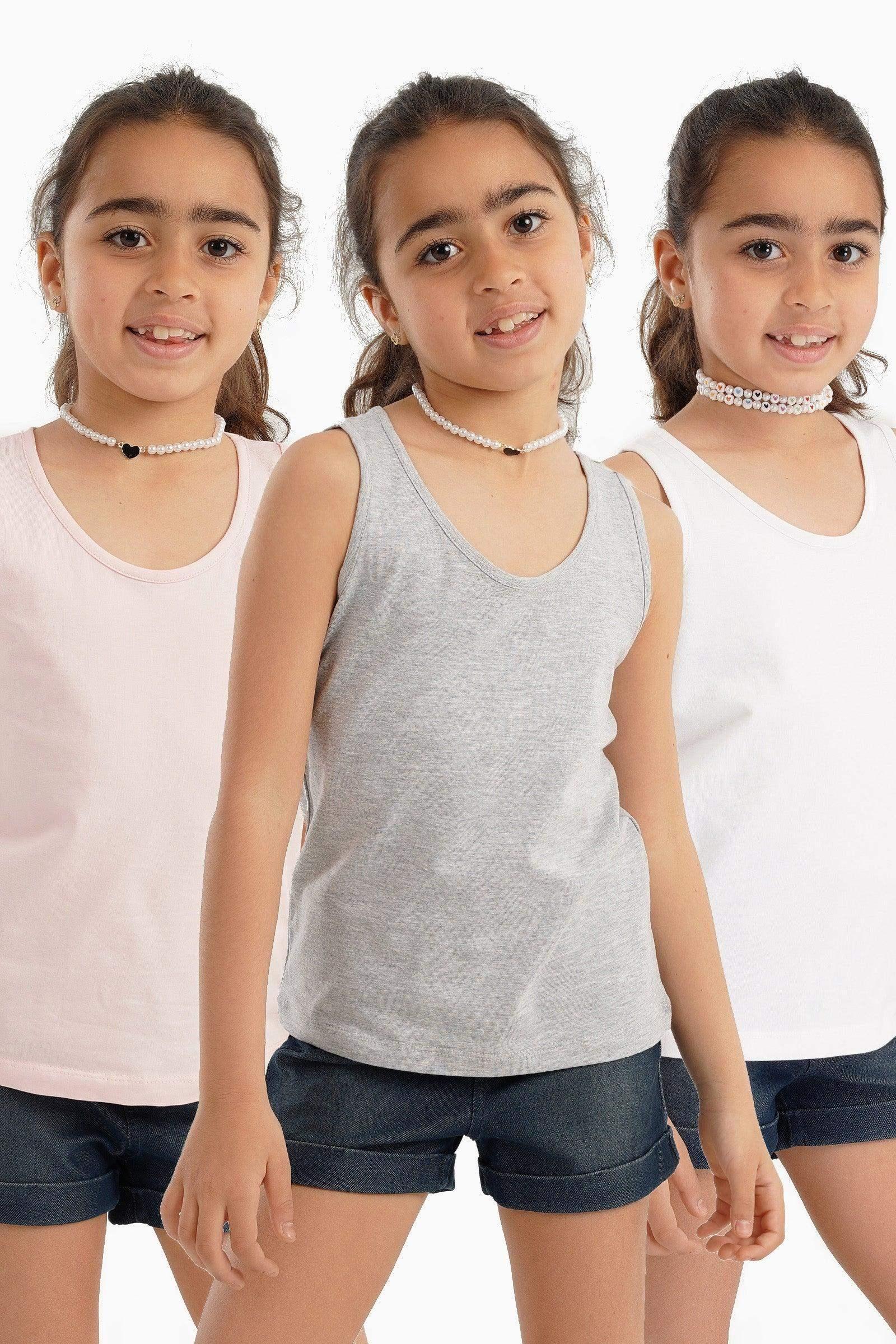 Carina - Pack of 3 Girly Basic Top 9