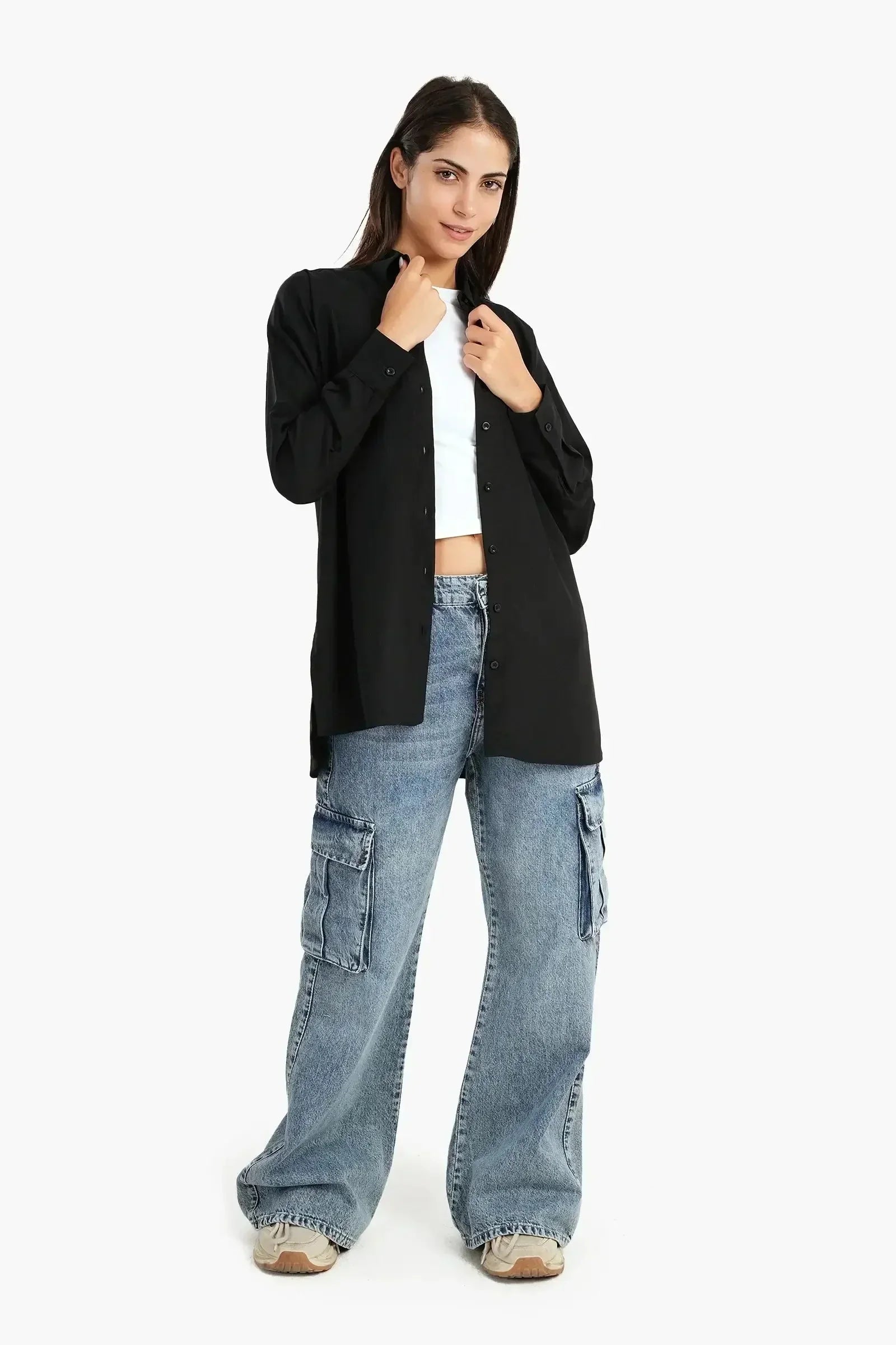 Carina - Hip Length Relaxed Fit Shirt 4