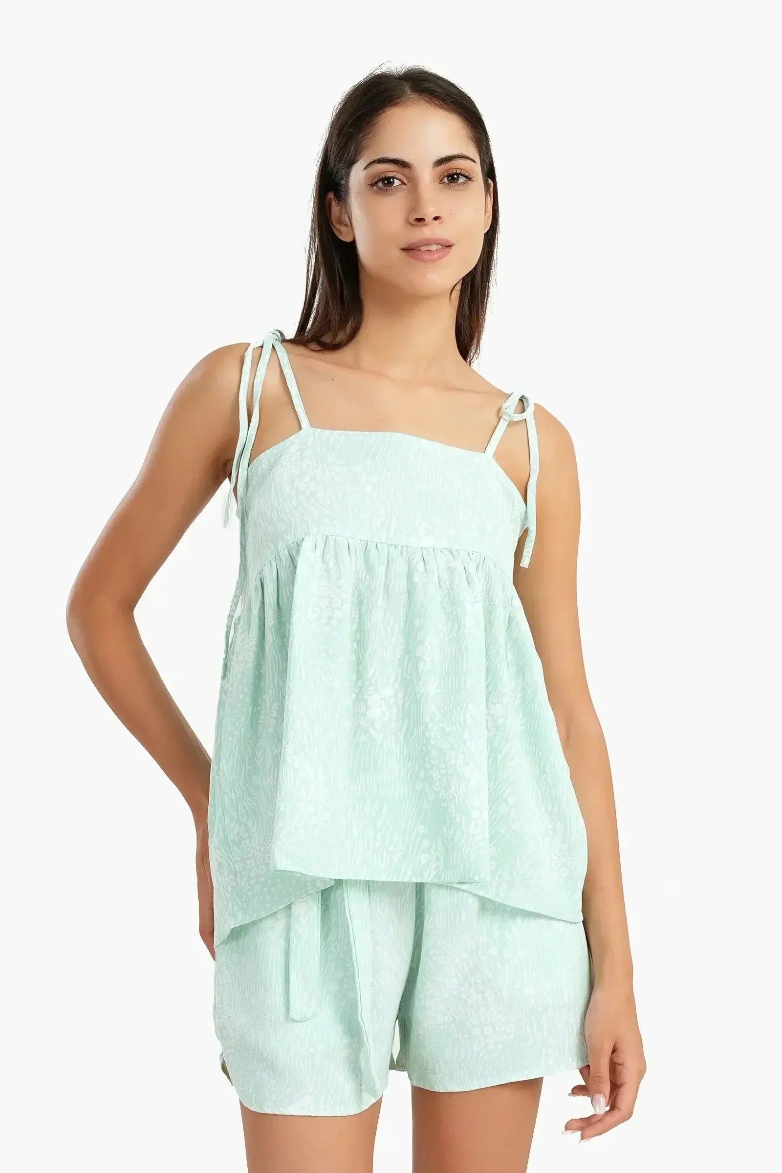 Carina - Self Pattern Pyjama Top 3