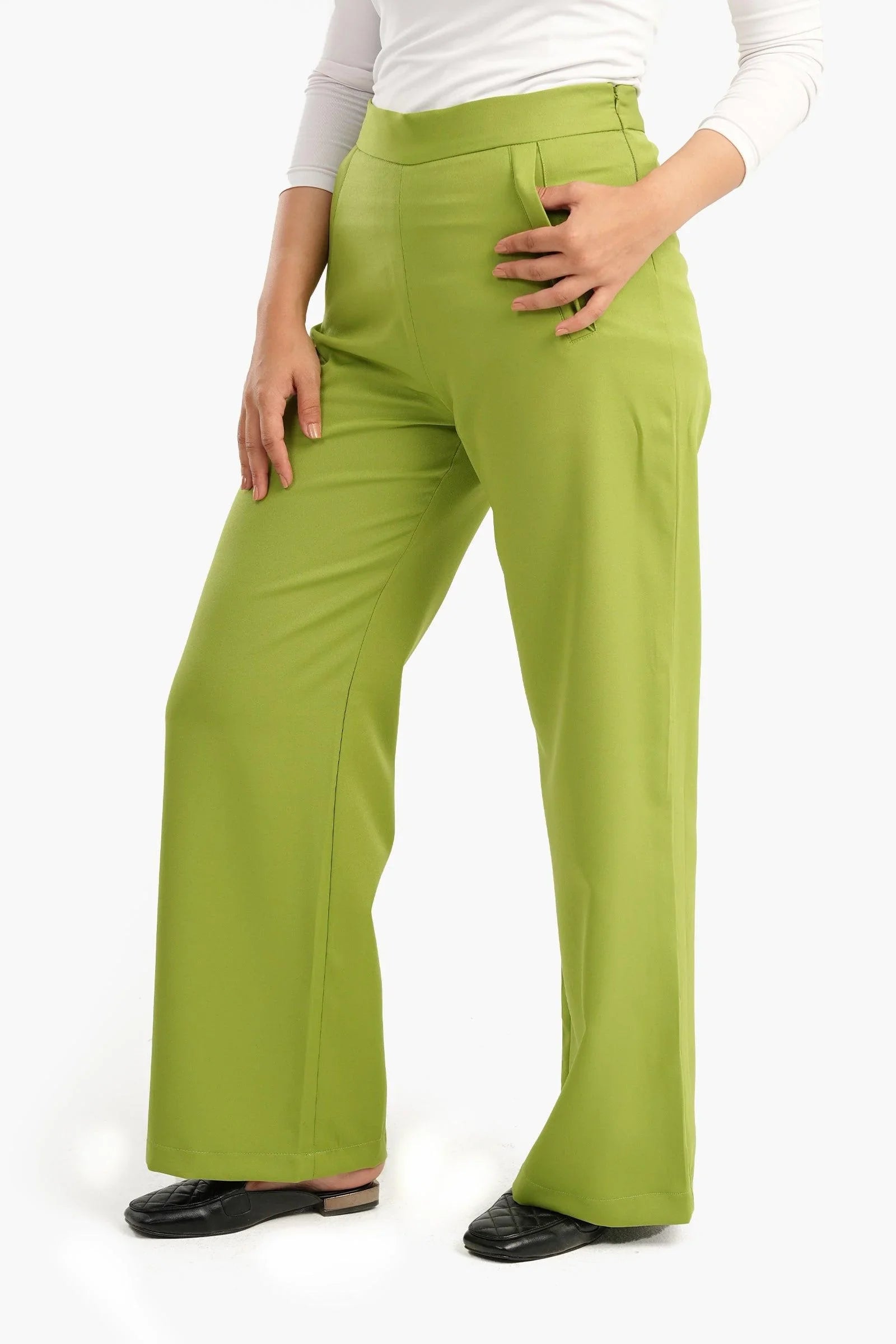 Clue - Pants with Side Zipper 2