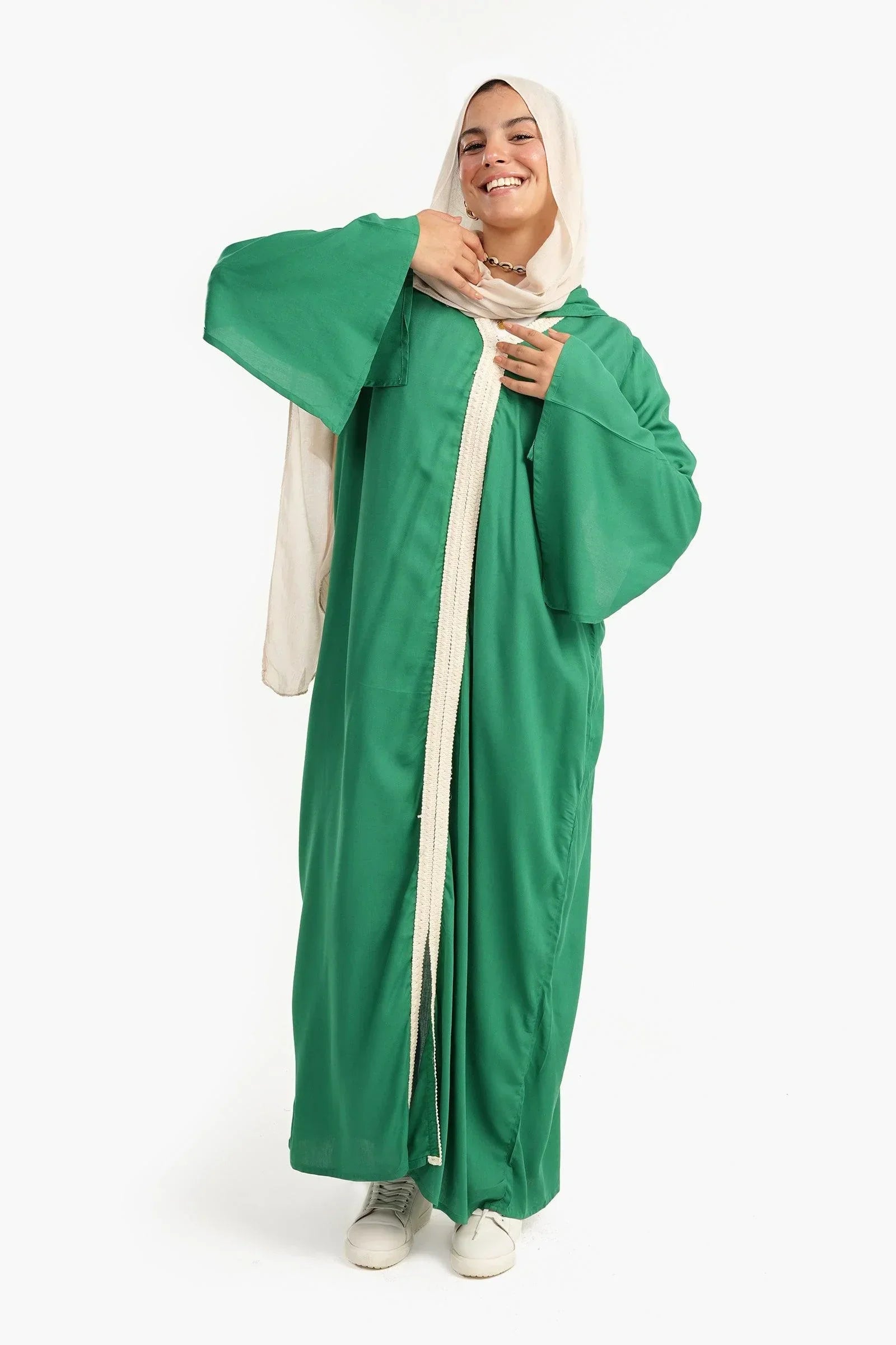 Clue - Dress with Flared Sleeves 1