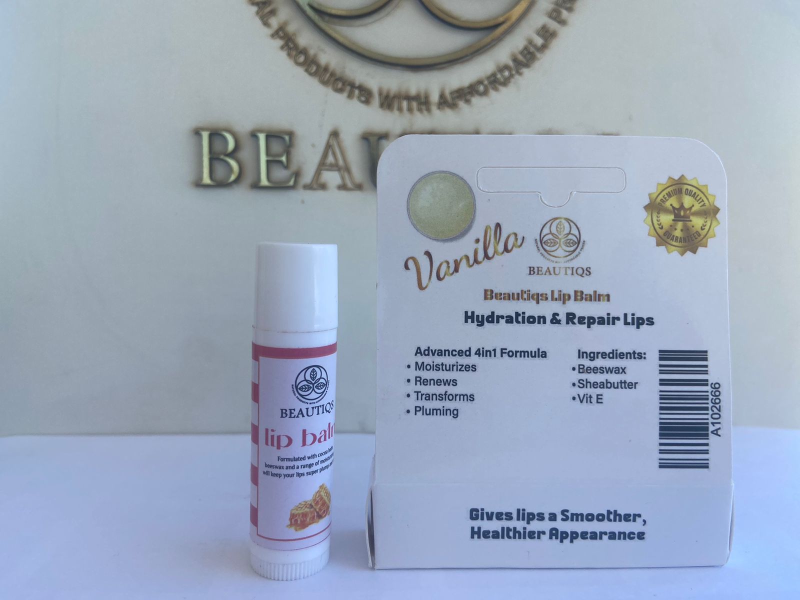 Beautiqs - White Vanilla Lip Balm 2