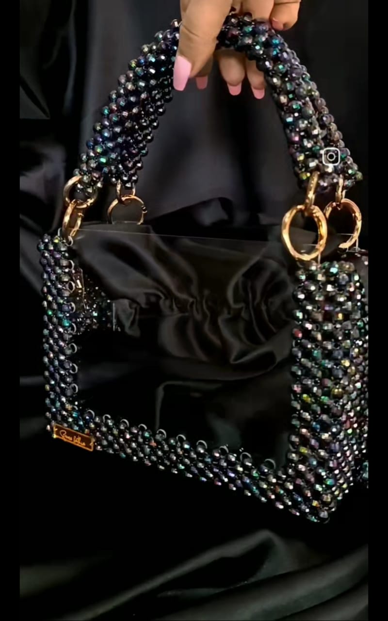 Shimmer Handmade - Metal Frame Bag 1