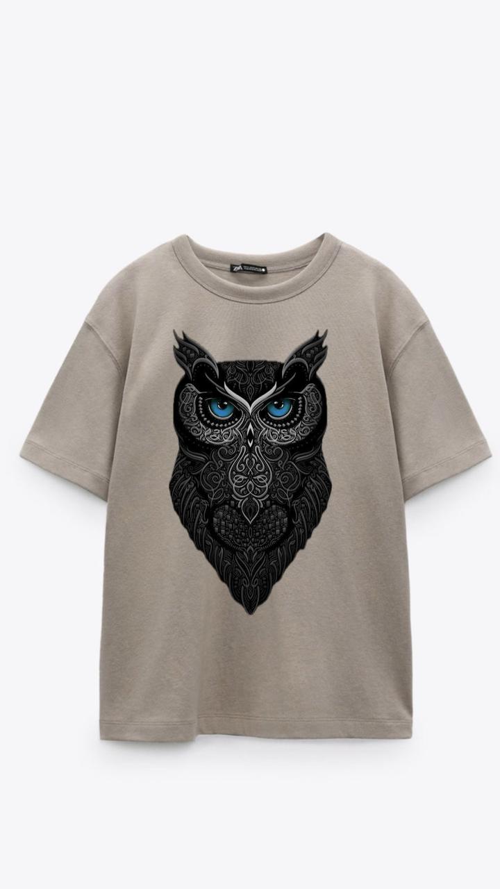 El Mexicy - Blue-eyed Owl Print 1