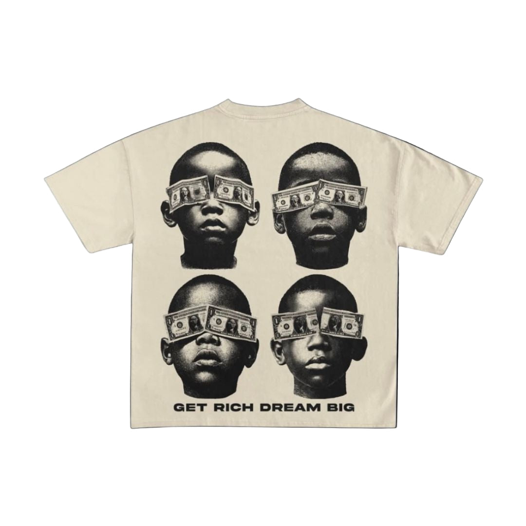Brodli- Get Rich Dream Big Tee 1