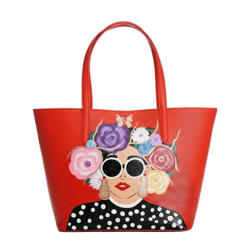 Nart - Golen Floral Red 10