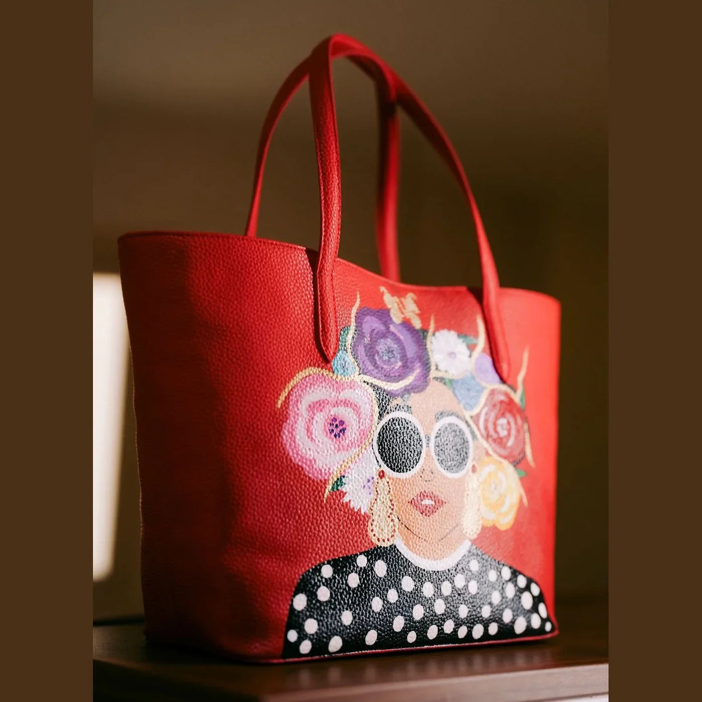 Nart - Golen Floral Red 3