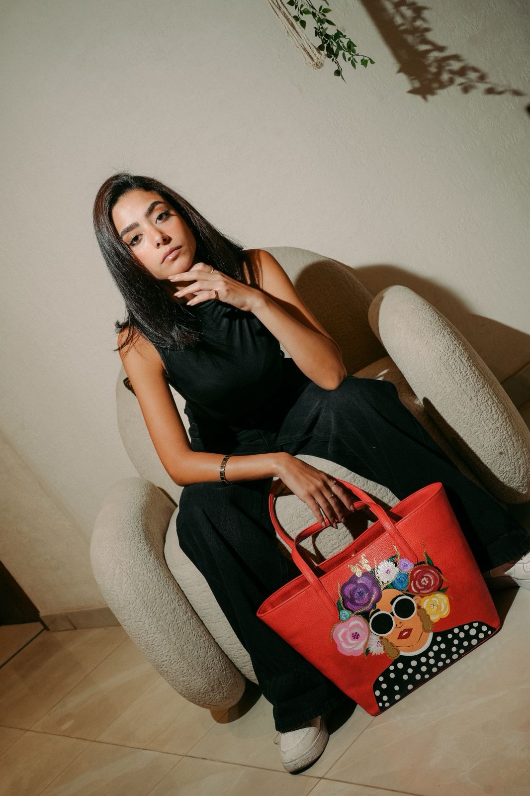 Nart - Golen Floral Red 7