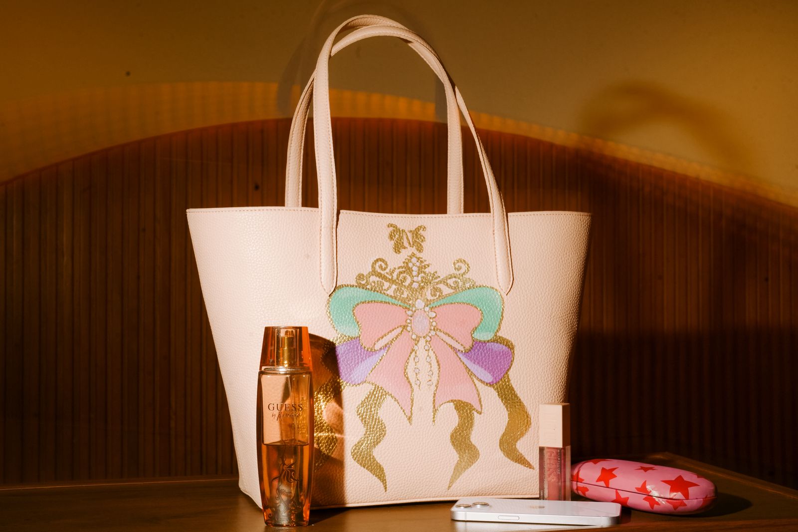 Nart - Golden Pink Bow 1