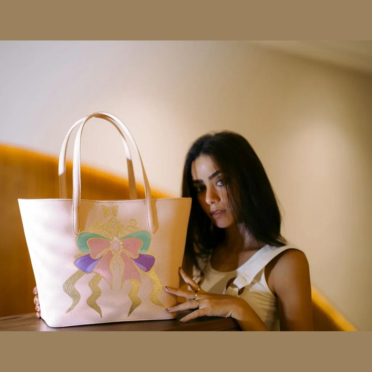 Nart - Golden Pink Bow 5