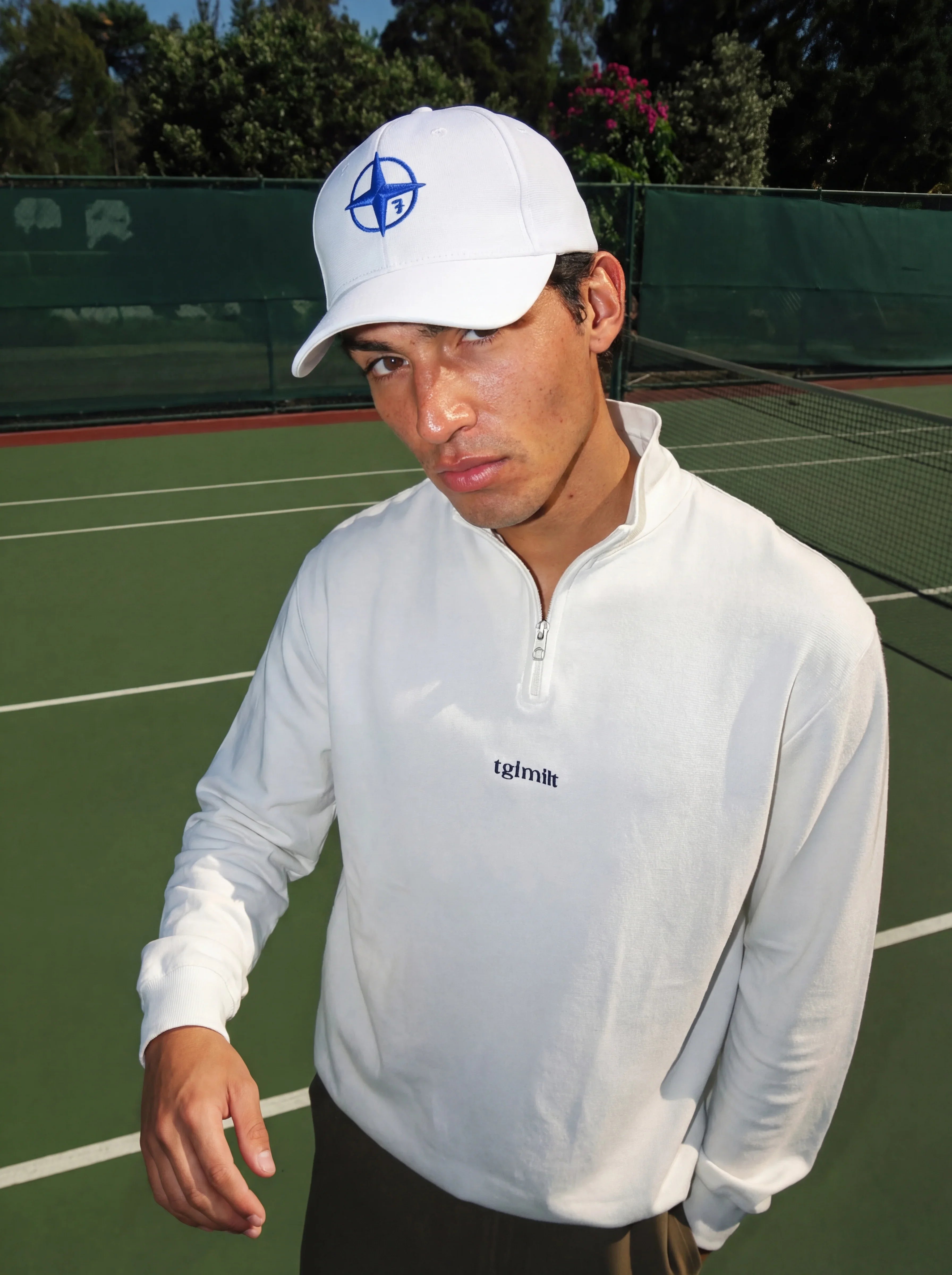 White Compass Cap - 7elm