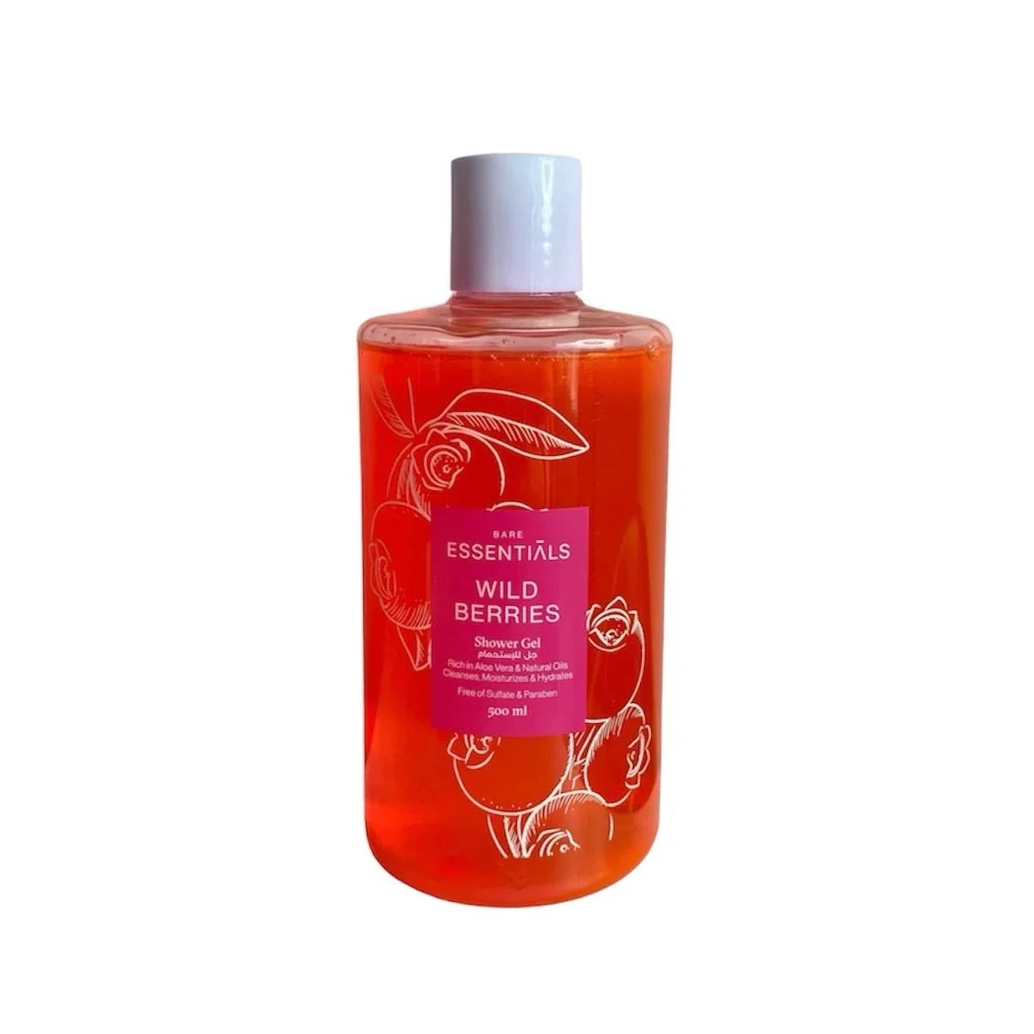 Essentials - Wild Berries Shower Gel 3