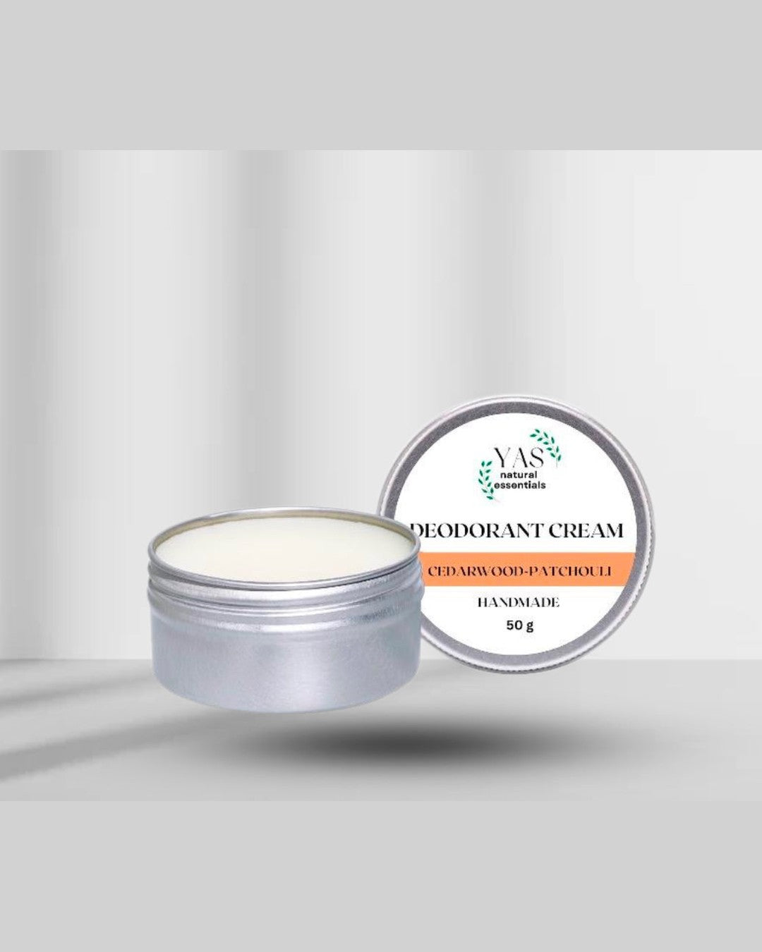 YAS Natural Unisex Cedarwood Natural Deodorant 1
