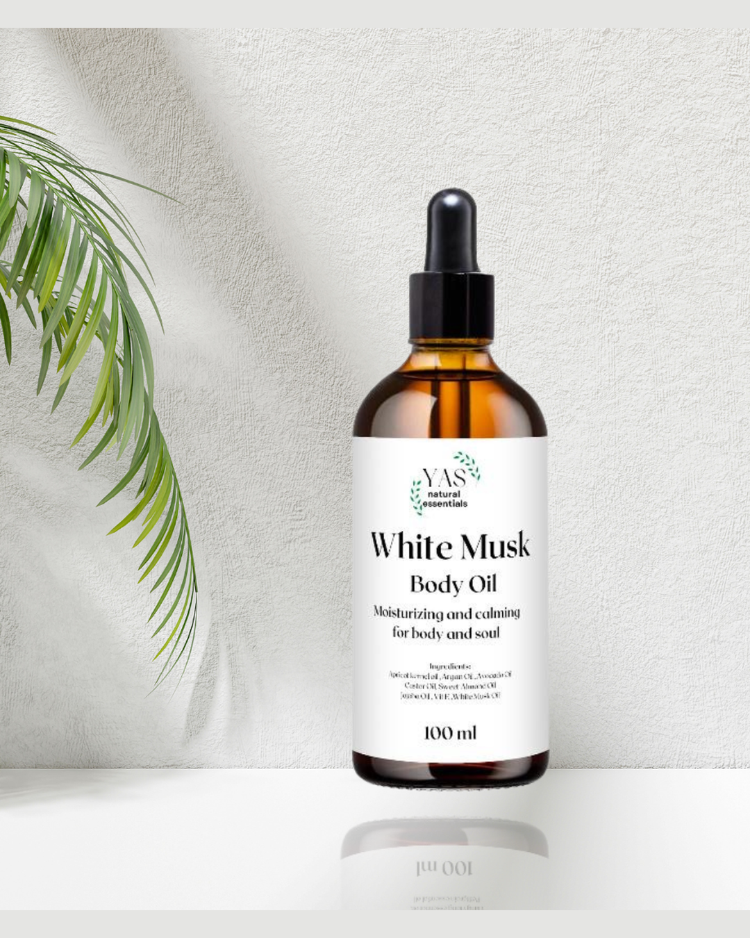 YAS Natural White Musk Body Oil 1