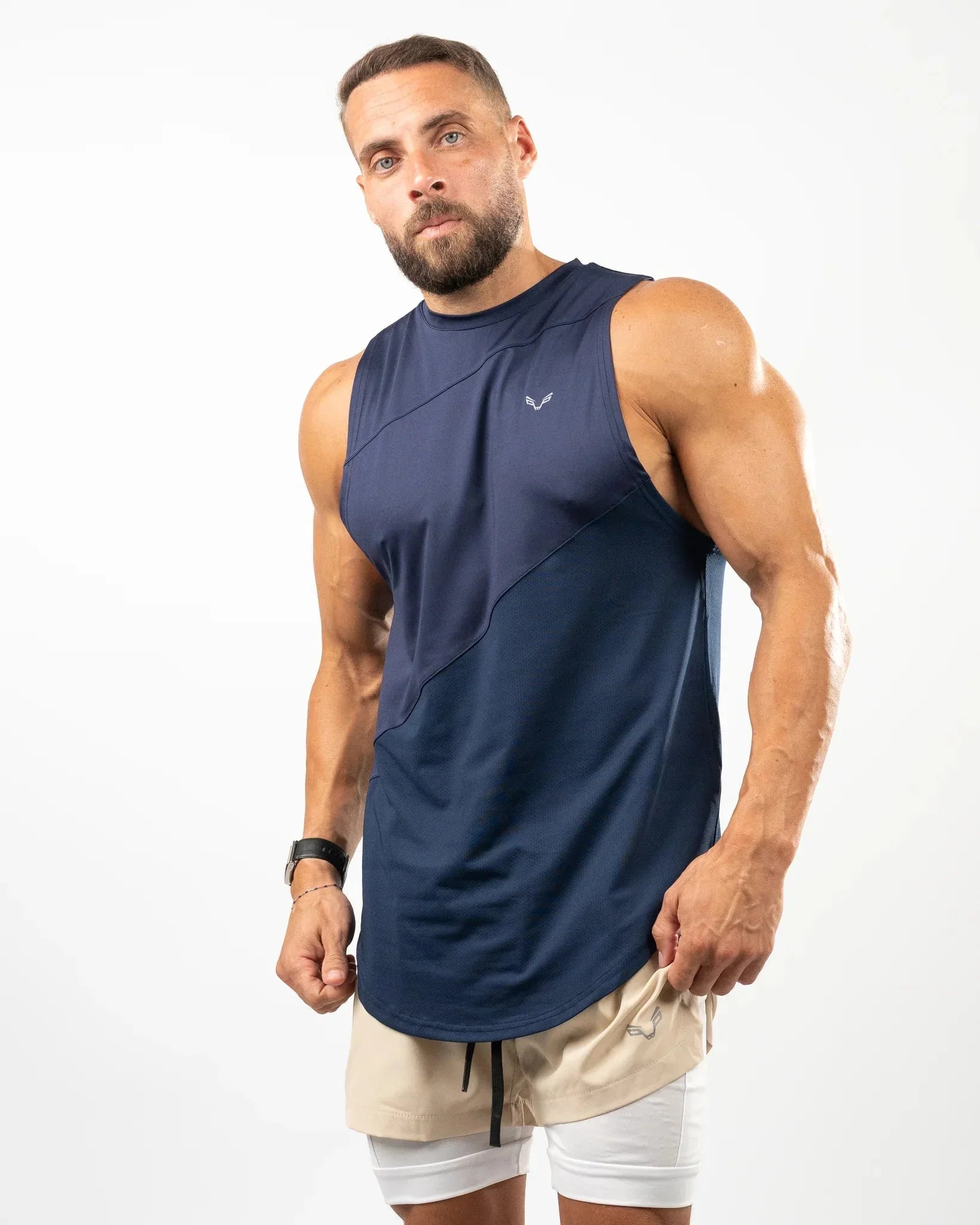 Apex Tank - Navy Blue - Bfeerce - Babazzaro