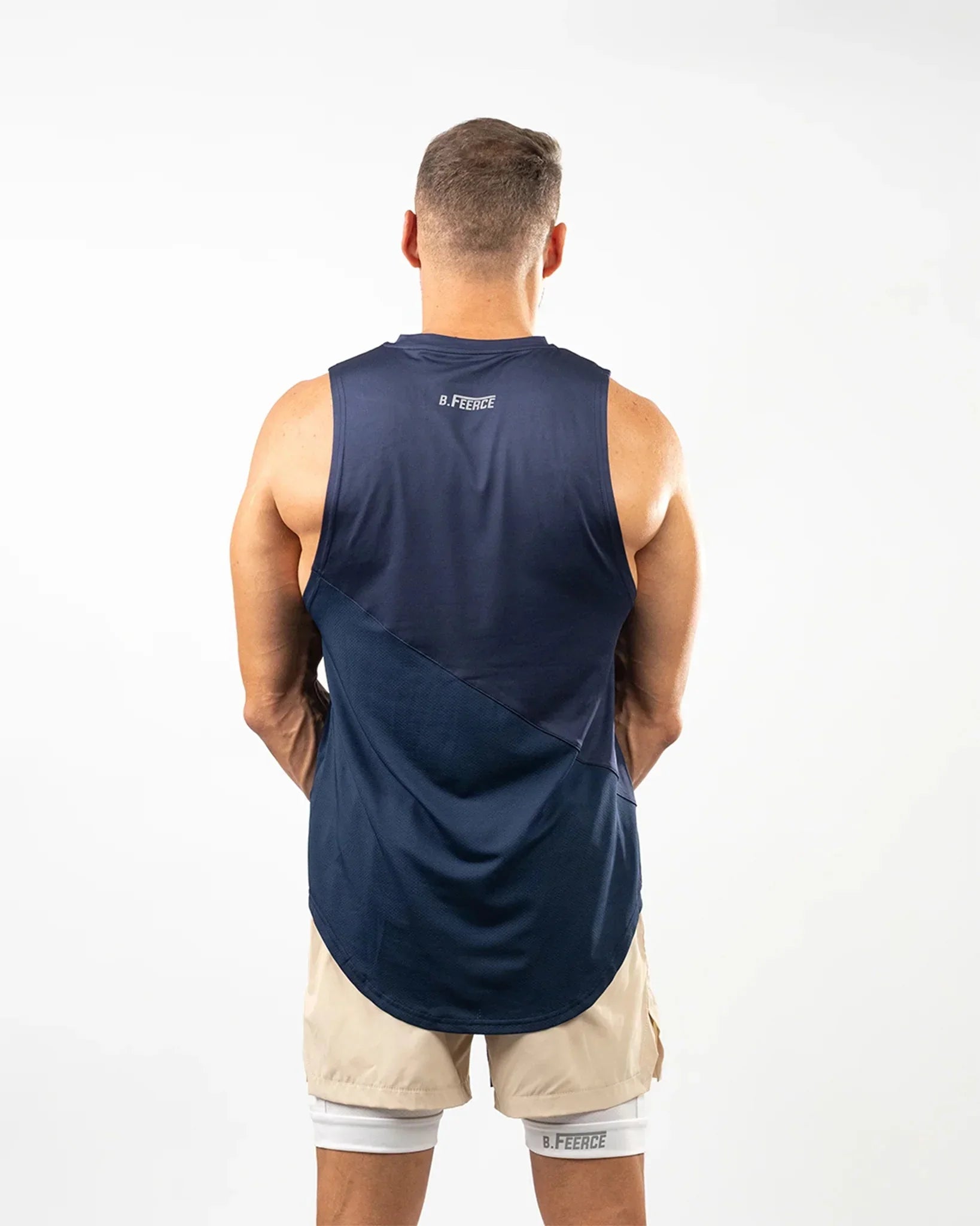 Apex Tank - Navy Blue - Bfeerce - Babazzaro