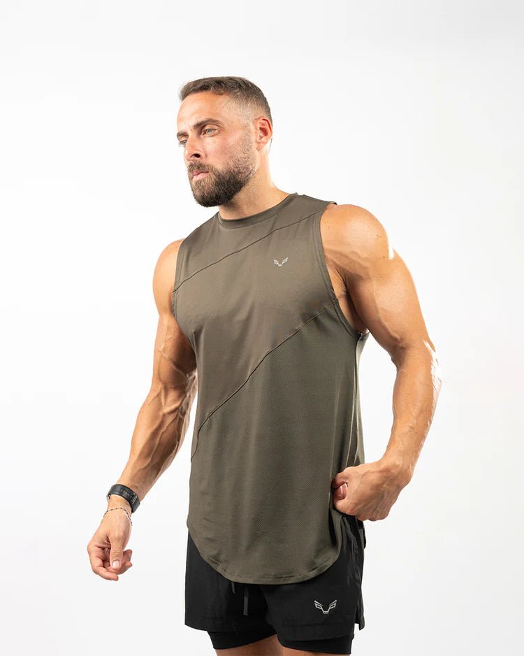 Apex Tank - Olive - Bfeerce - Babazzaro