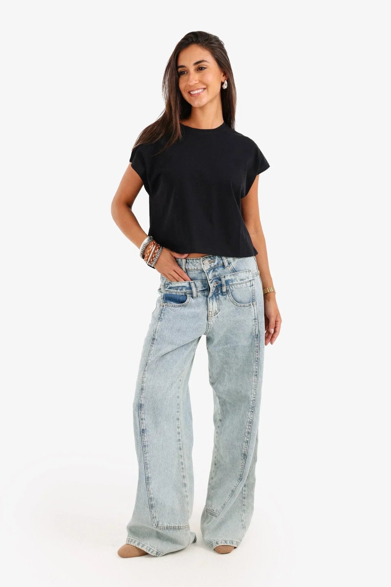 Basic Cotton T-Shirt - Carina - Babazzaro