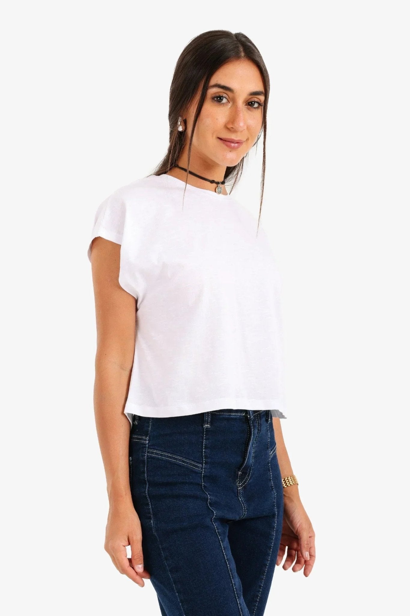 Basic Cotton T-Shirt - Carina - Babazzaro