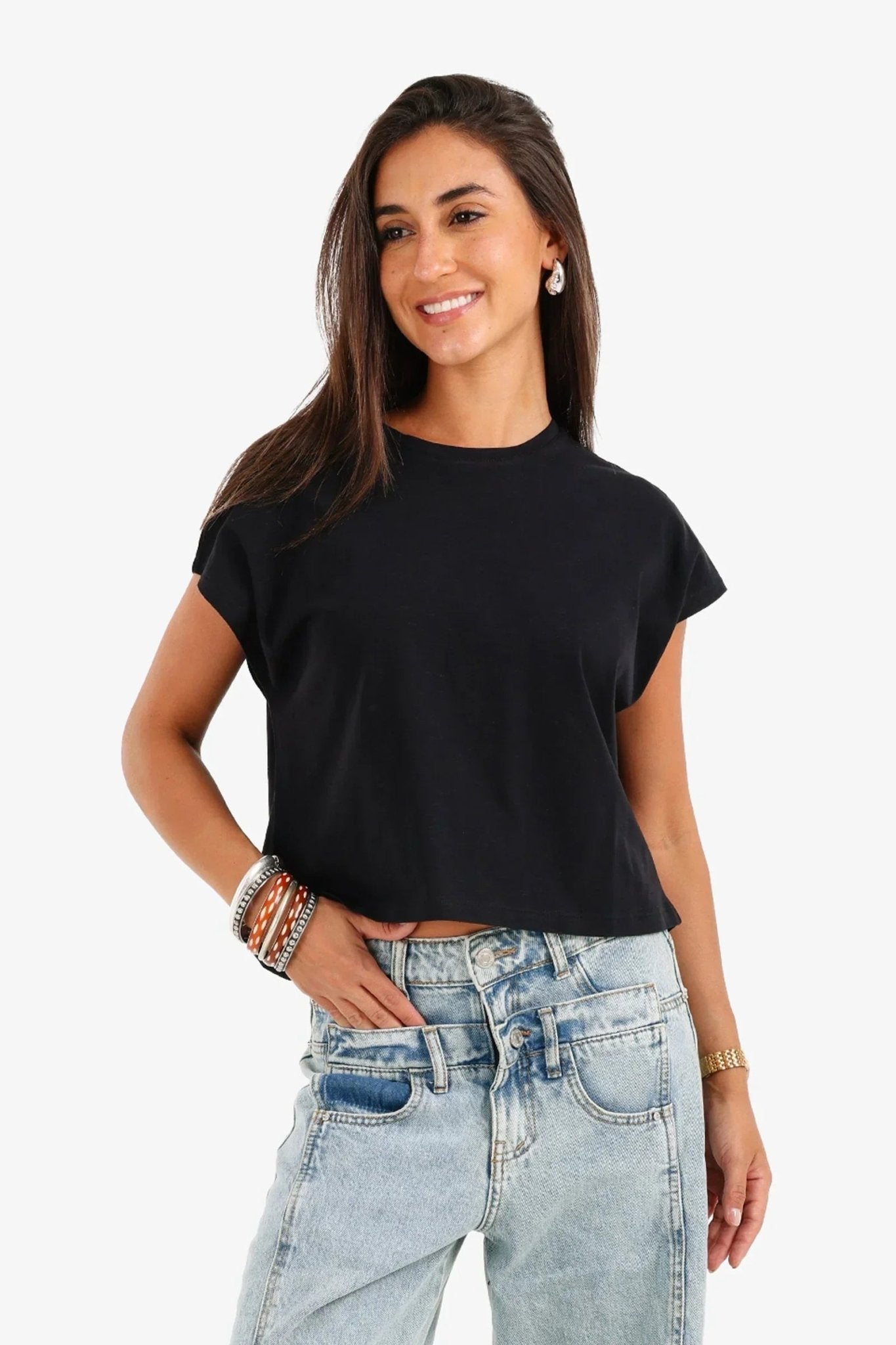 Basic Cotton T-Shirt - Carina - Babazzaro