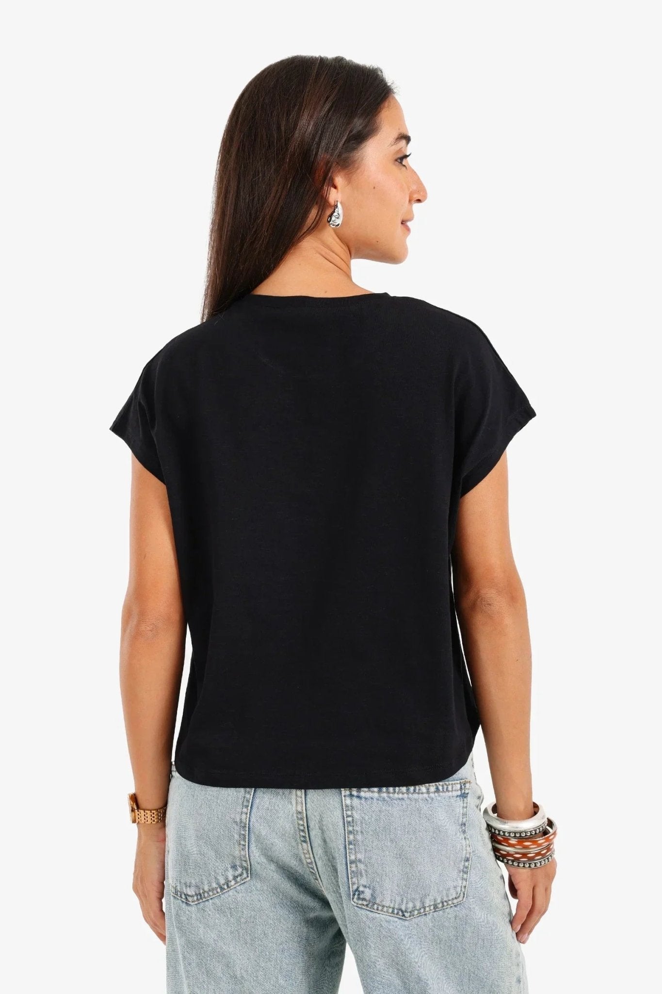 Basic Cotton T-Shirt - Carina - Babazzaro