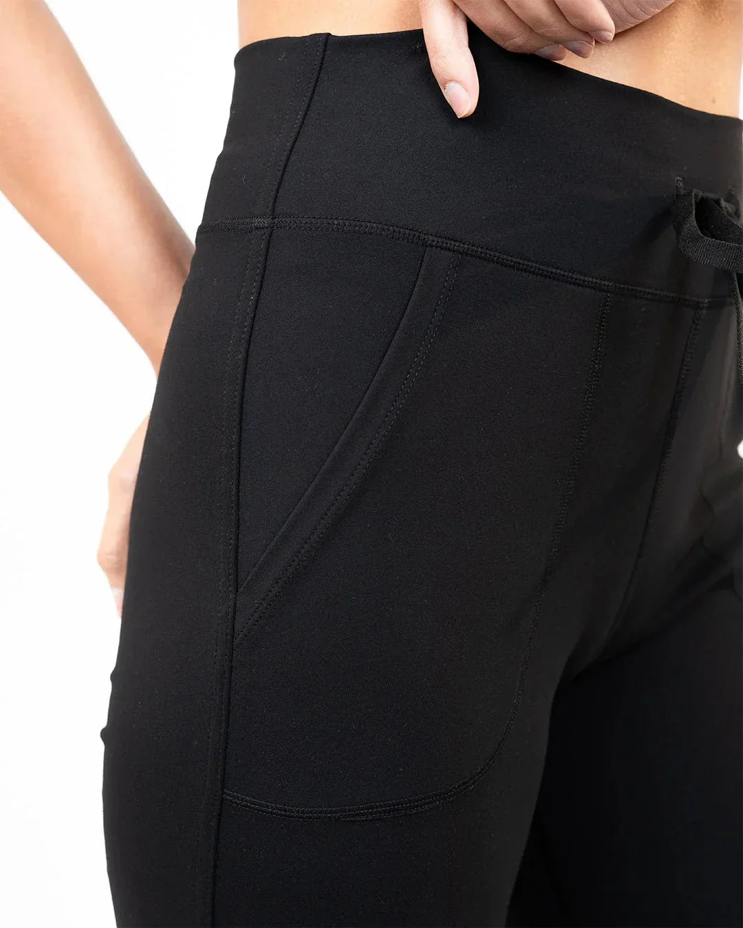 BFEERCE Straight Leg Yoga Pants Black - Bfeerce - Babazzaro