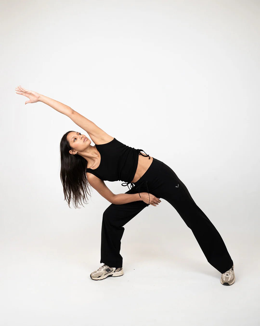 BFEERCE Straight Leg Yoga Pants Black - Bfeerce - Babazzaro