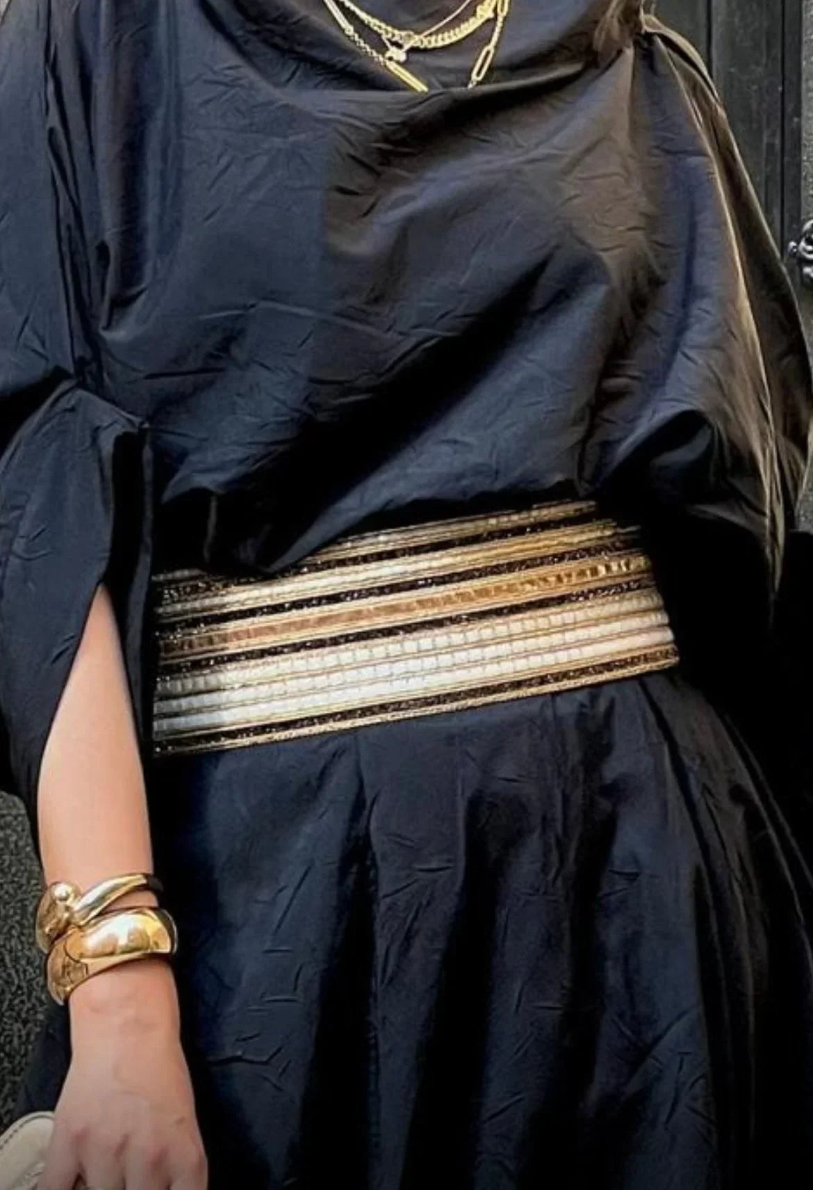 Black and Gold Belt - Dress Code - Babazzaro