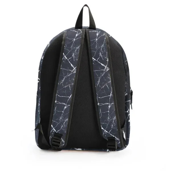 Covery - Black marble Backpack 2